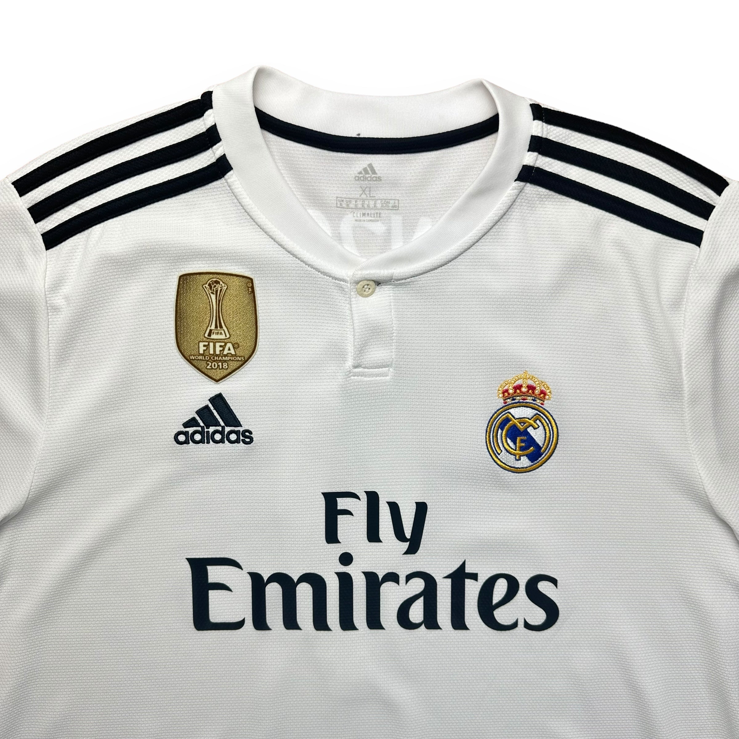 Real Madrid 2018-19 Home Shirt (XL) Benzema #9