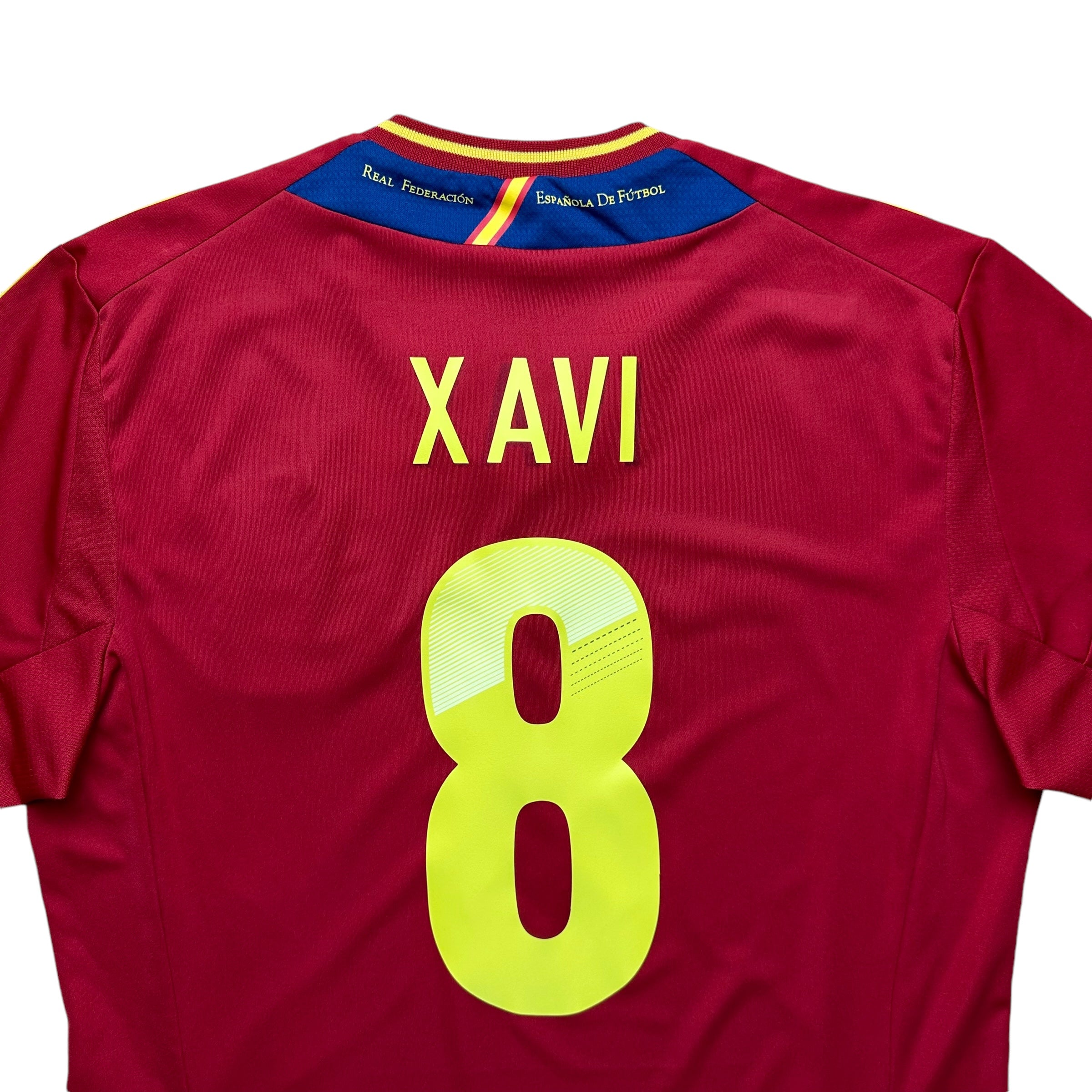 Spain 2012 Home Shirt (M) Xavi #8