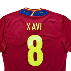 Spain 2012 Home Shirt (M) Xavi #8