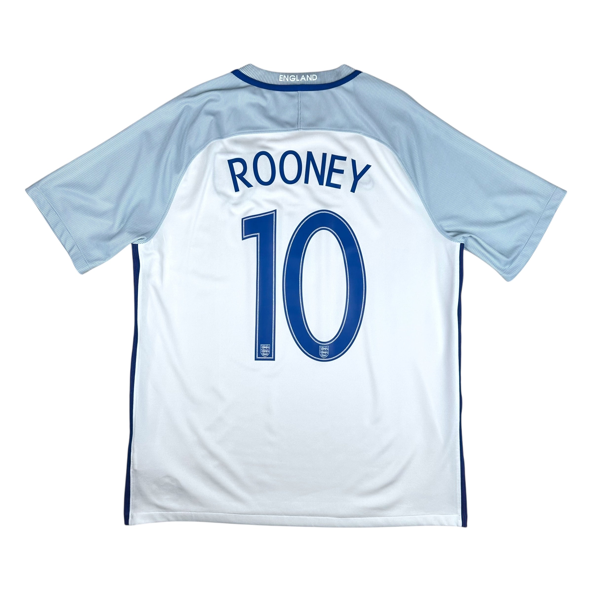 England 2016 Home Shirt (L) Rooney #10
