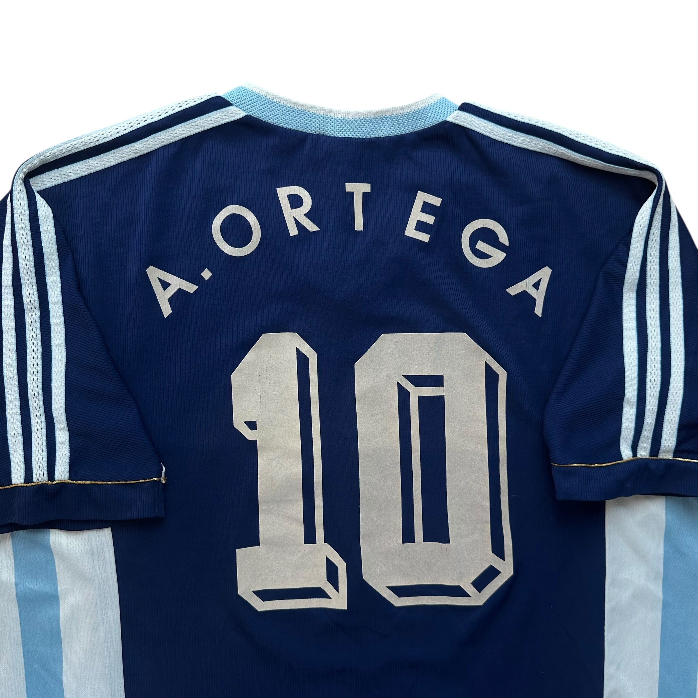 Argentina 1998 Away Shirt (XL) A.Ortega #10