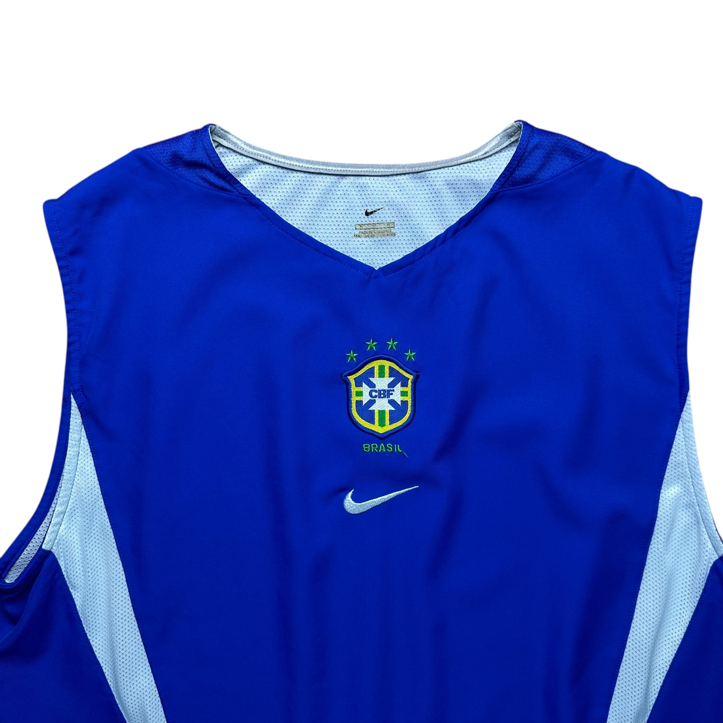 Brazil 2002-04 Player Issue Training Vest (M)