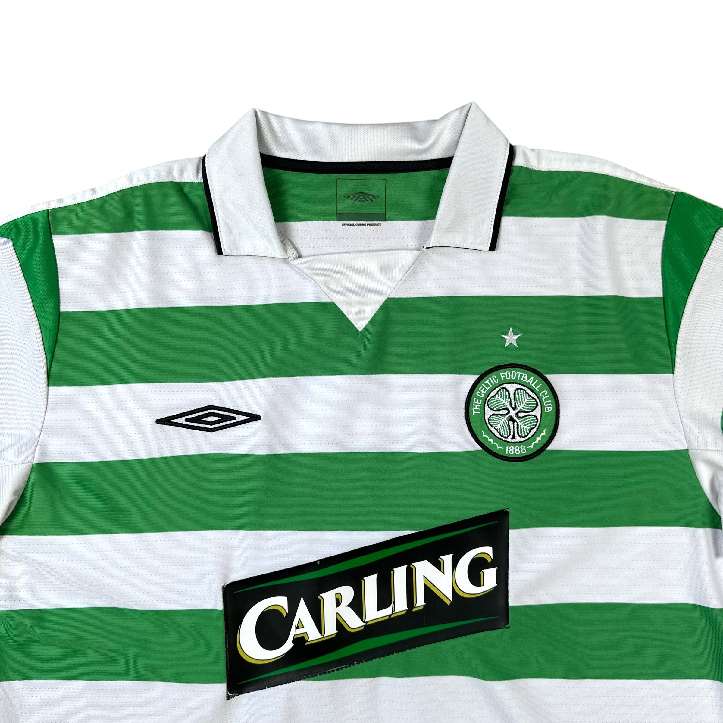 Celtic 2004-05 Home Shirt (XL) Juninho #7