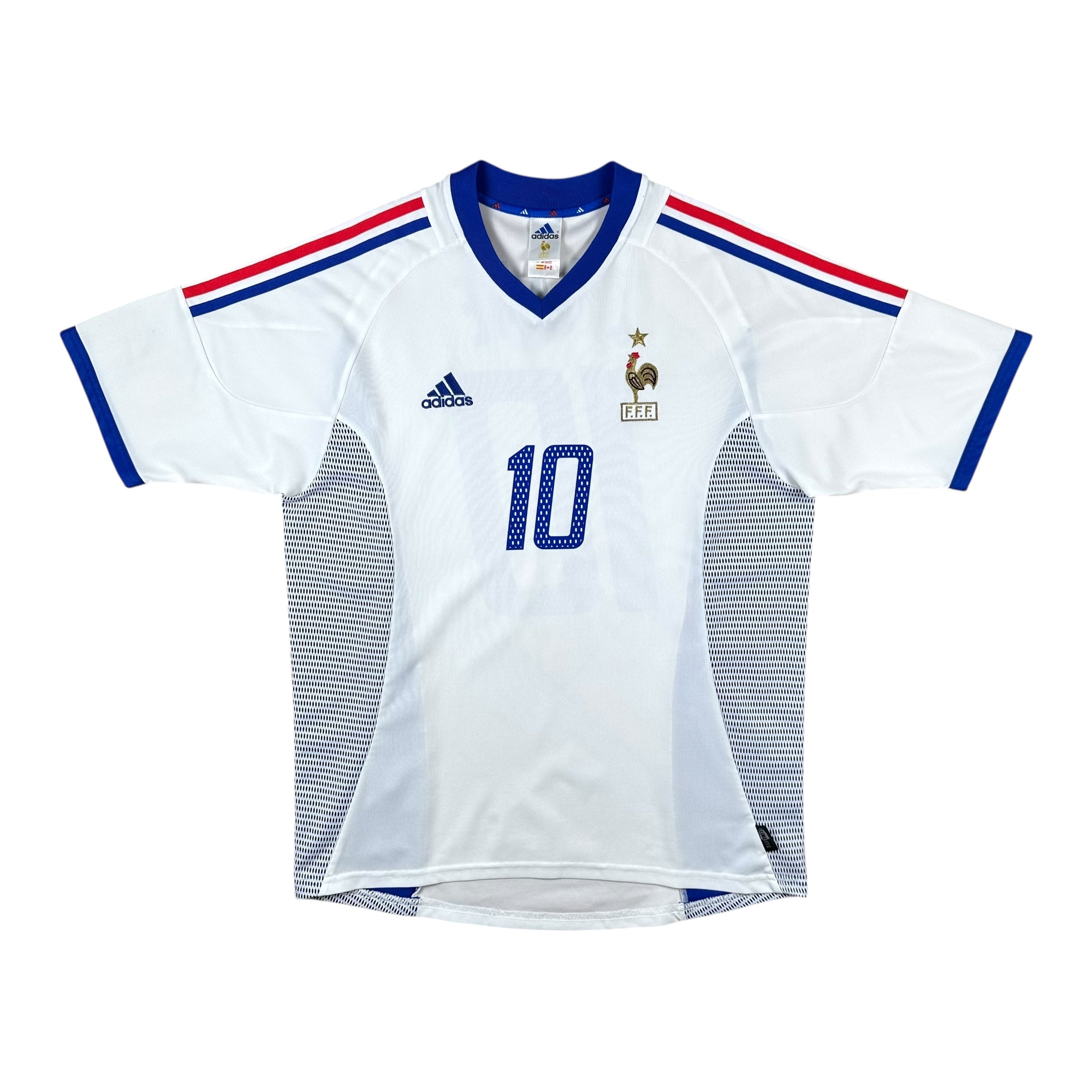 France 2002 Away Shirt (L) Zidane #10