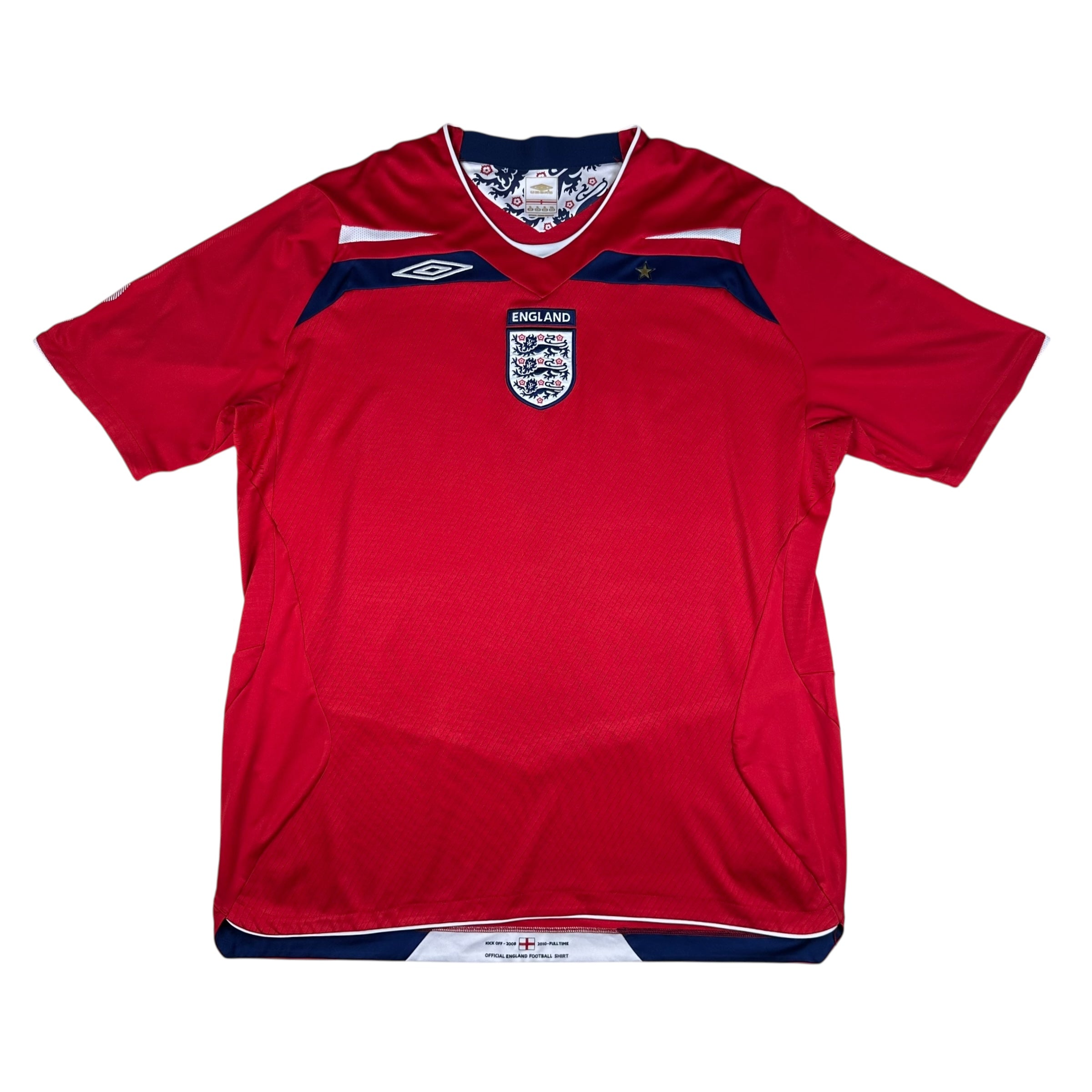 England 2008 Away Shirt (XL) Beckham #7