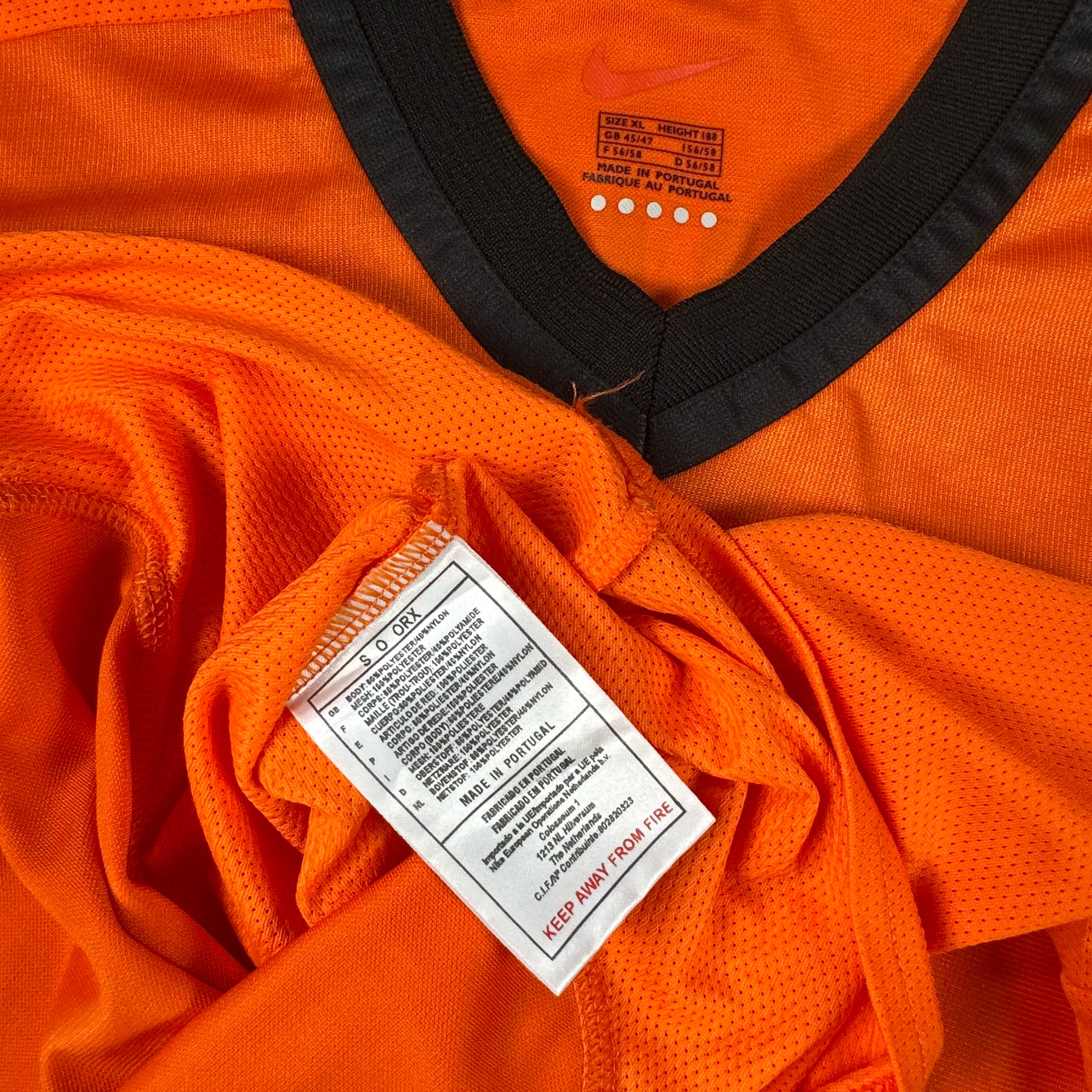 Netherlands 2000 Home Shirt (XL) Davids #8