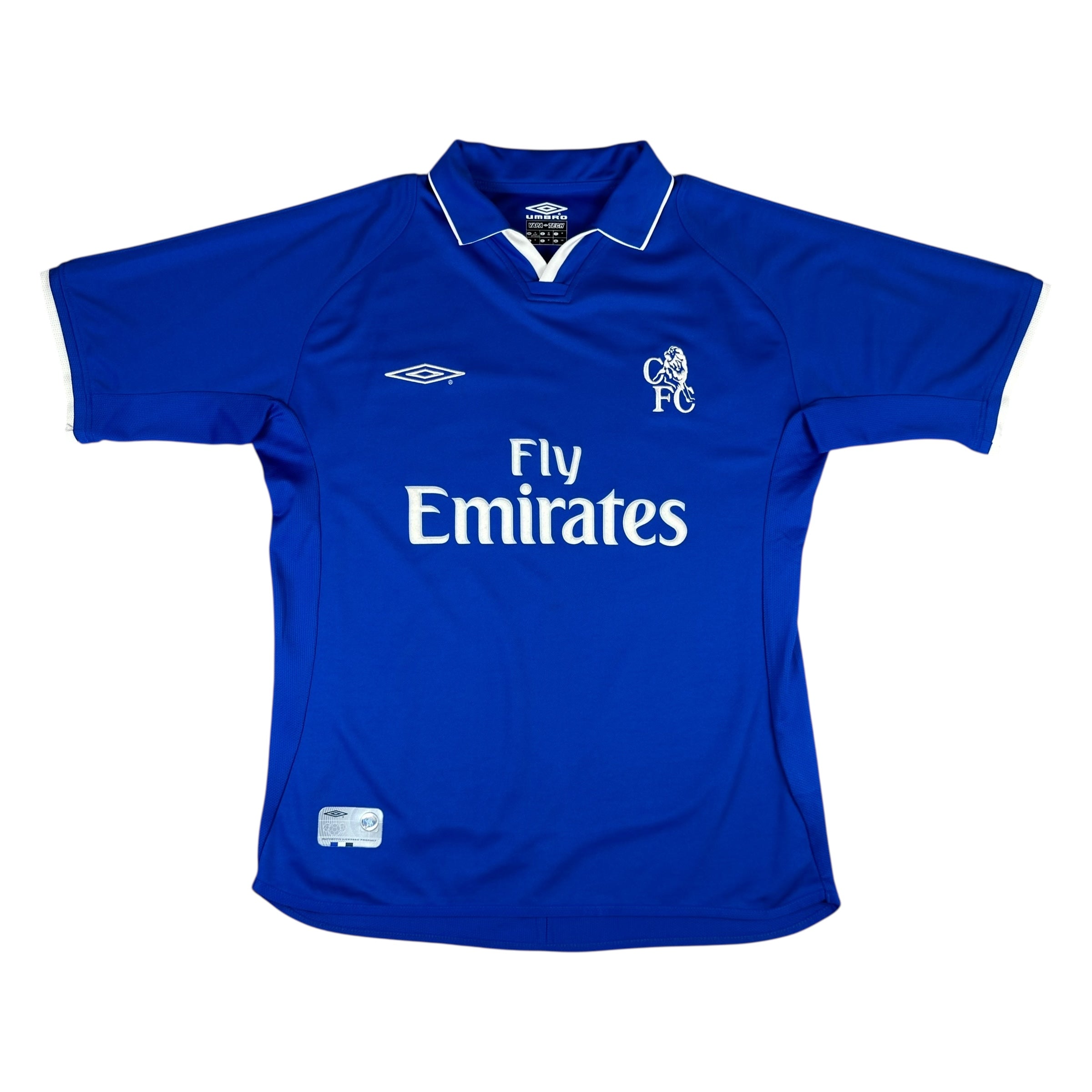 Chelsea 2001-03 Home Shirt (M) Zola #25