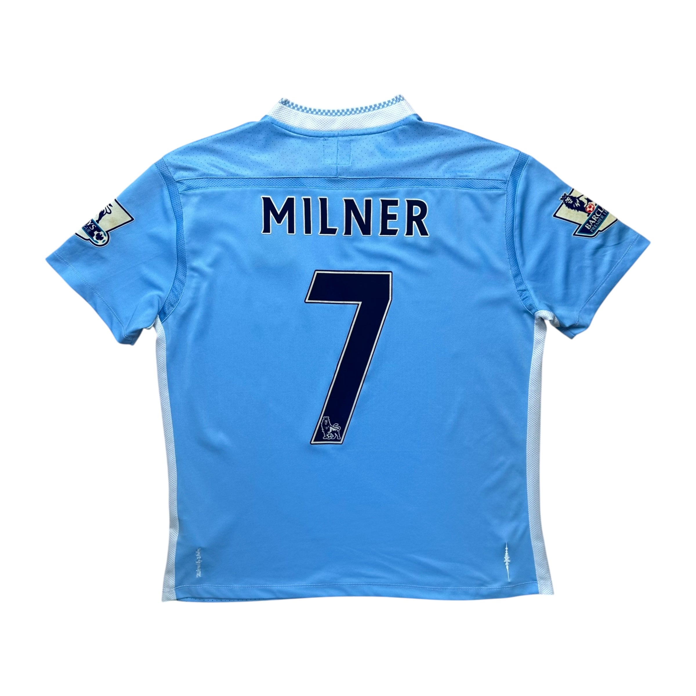 Manchester City 2011-12 Home Shirt (M) Milner #7