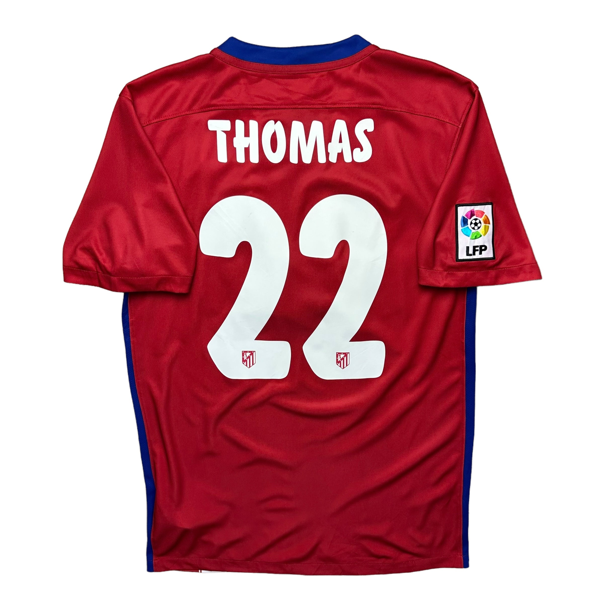 Atletico Madrid 2015-16 Home Shirt (S) Thomas #22