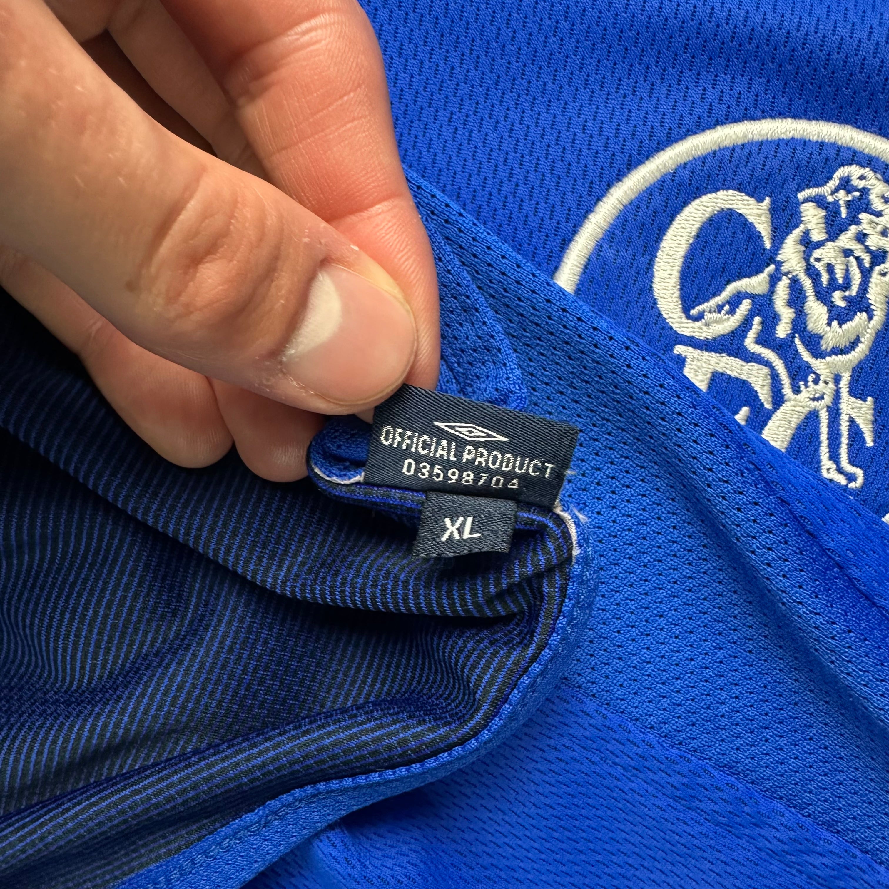 Chelsea 2003-04 Home Shirt (XL) Makelele #4