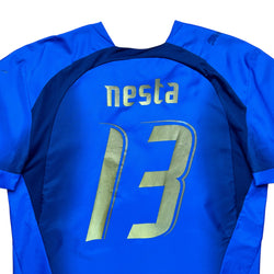 Italy 2006 Home Shirt (L) Nesta #13