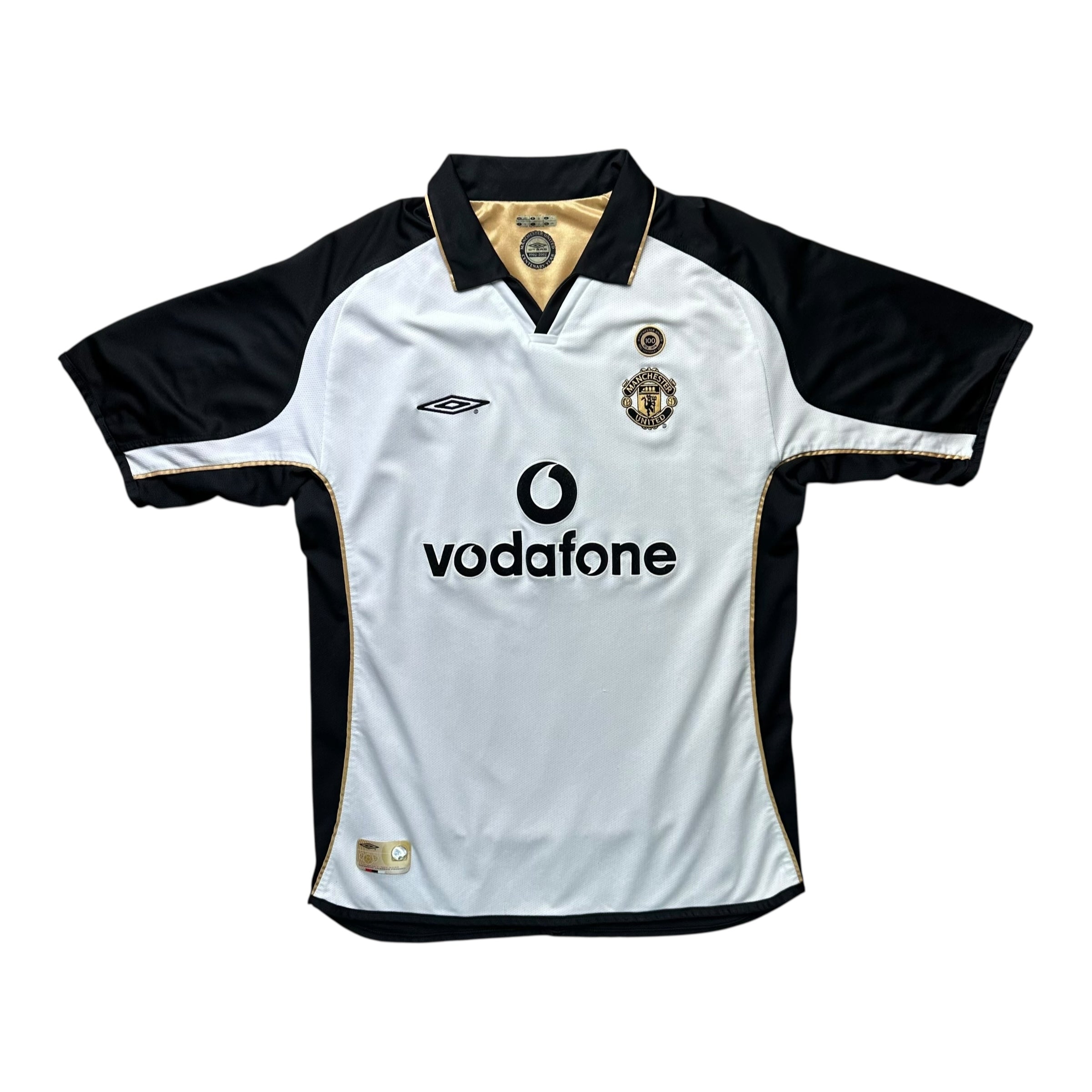 Manchester United 2001-02 Away/Third Reversible Shirt (M)