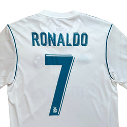 Real Madrid 2017-18 Home Shirt (S) Ronaldo #7