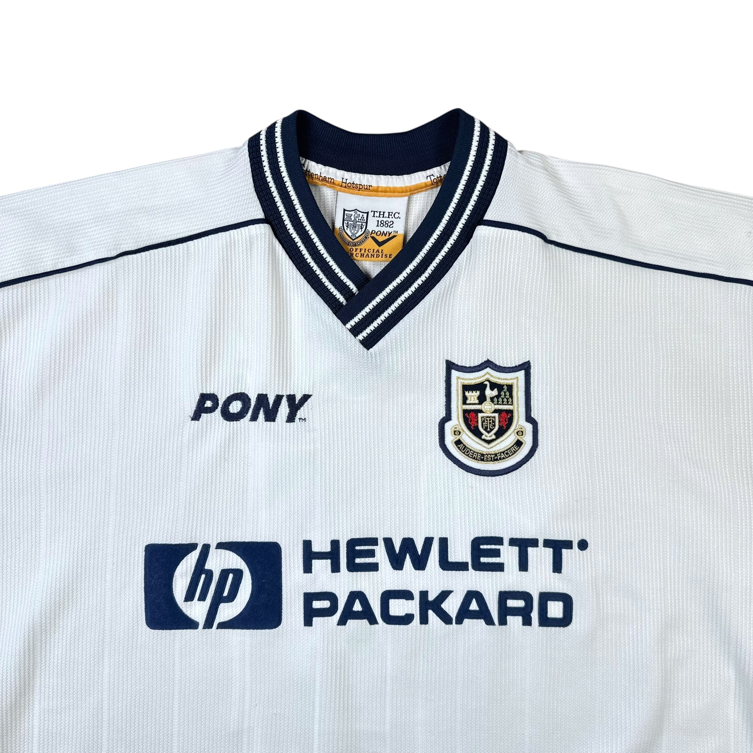 Tottenham 1997-99 Home Shirt (L) Ginola #14