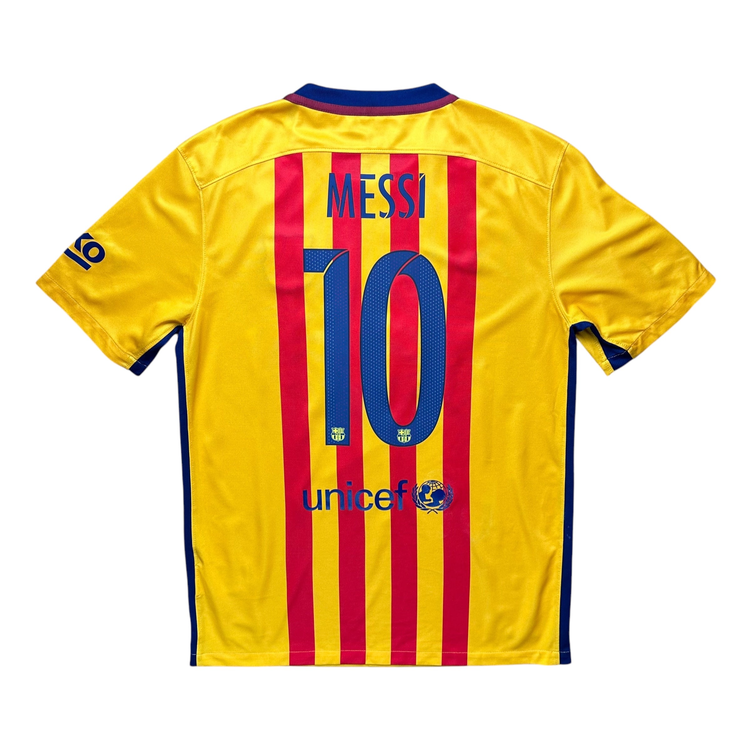 Barcelona 2015-16 Away Shirt (M) Messi #10