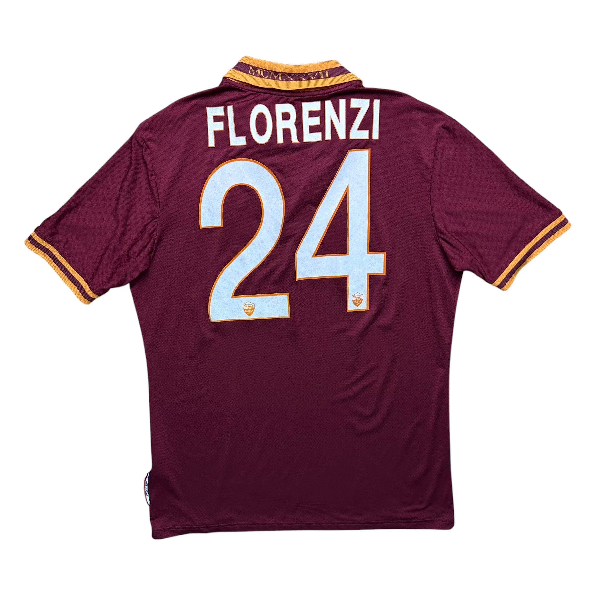 AS Roma 2013-14 Home Shirt (M) Florenzi #24