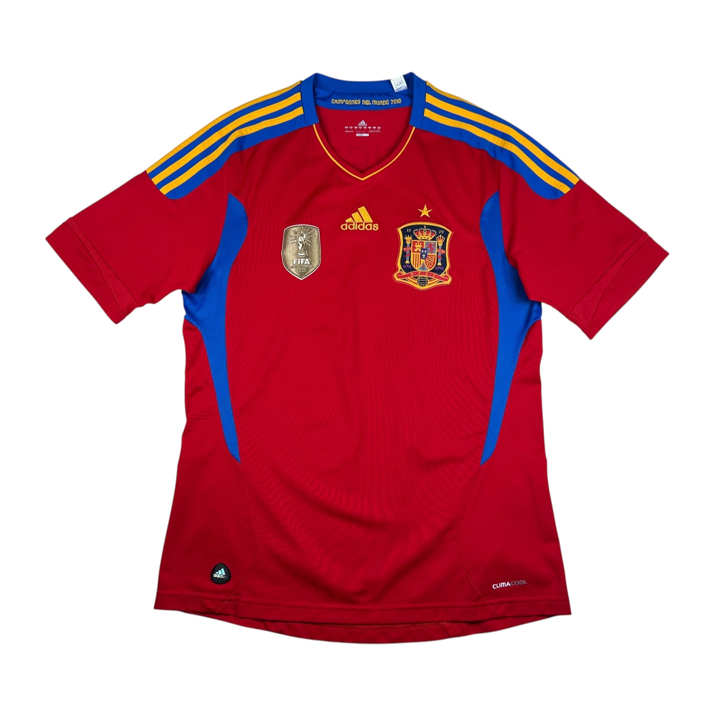 Spain 2011 Home Shirt (M) Iniesta #6