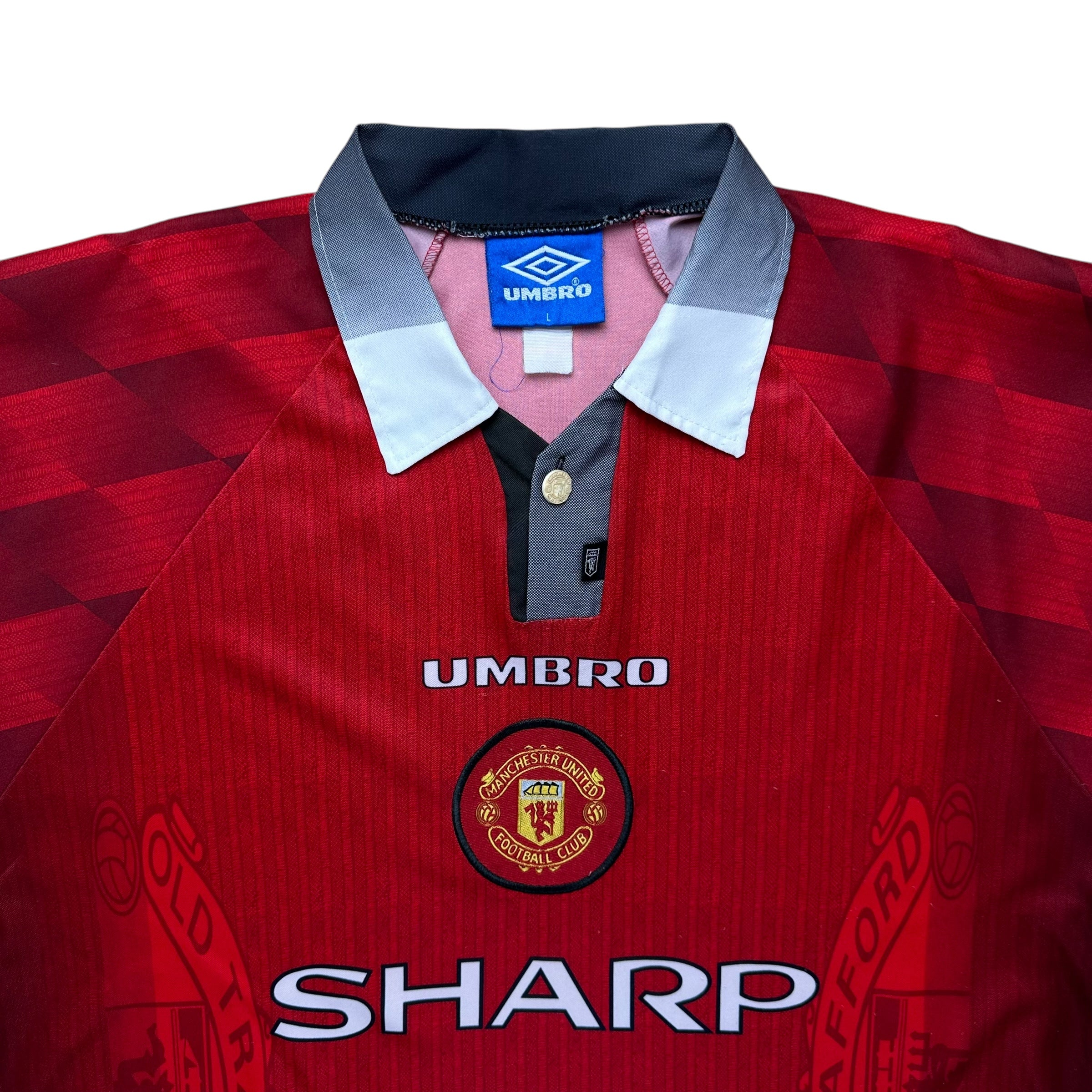 Manchester United 1996-98 Home Shirt (Multiple Sizes)