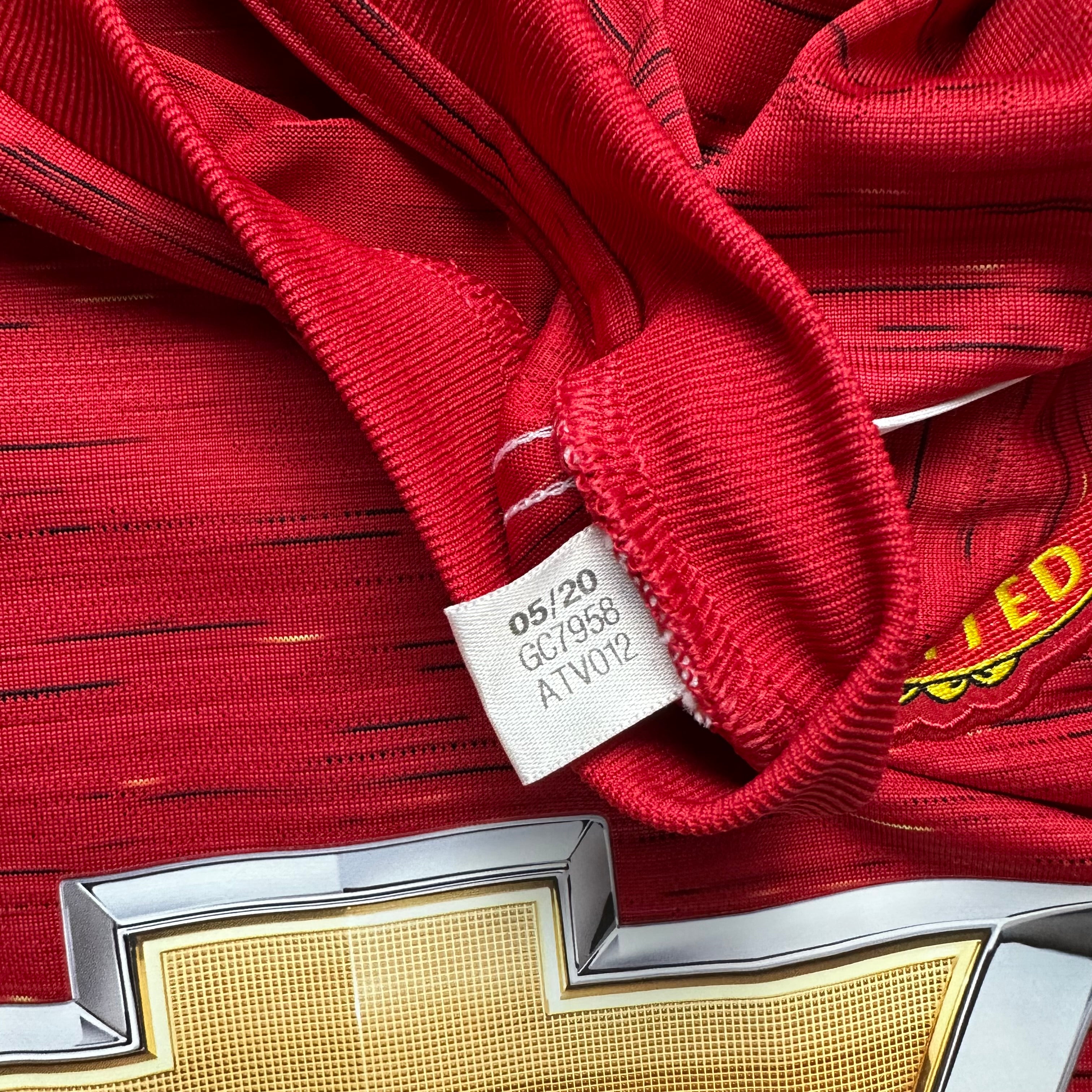 Manchester United 2020-21 Home Shirt (M) B.Fernandes #18