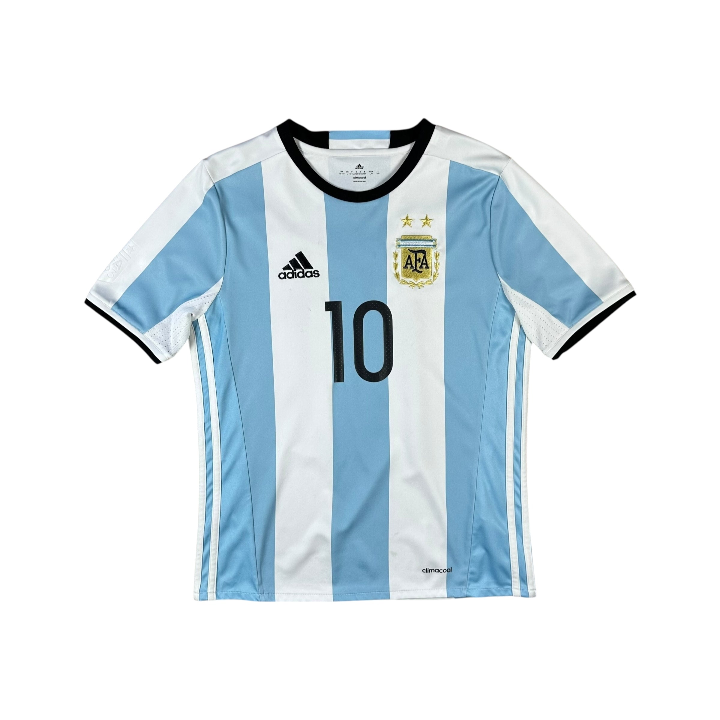 Argentina 2016 Home Shirt (Youth L) Messi #10