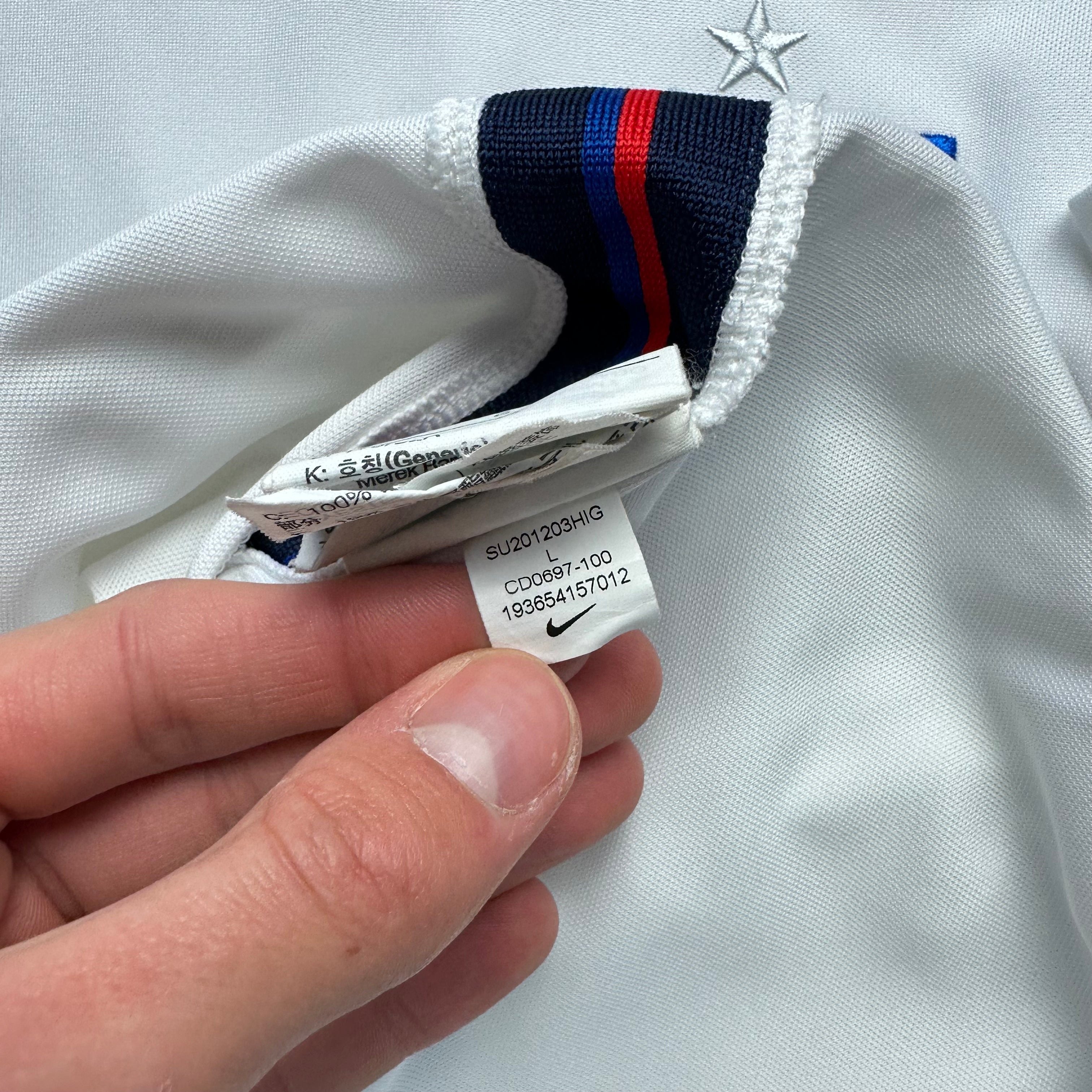 England 2020 Home Shirt (L) Grealish #7