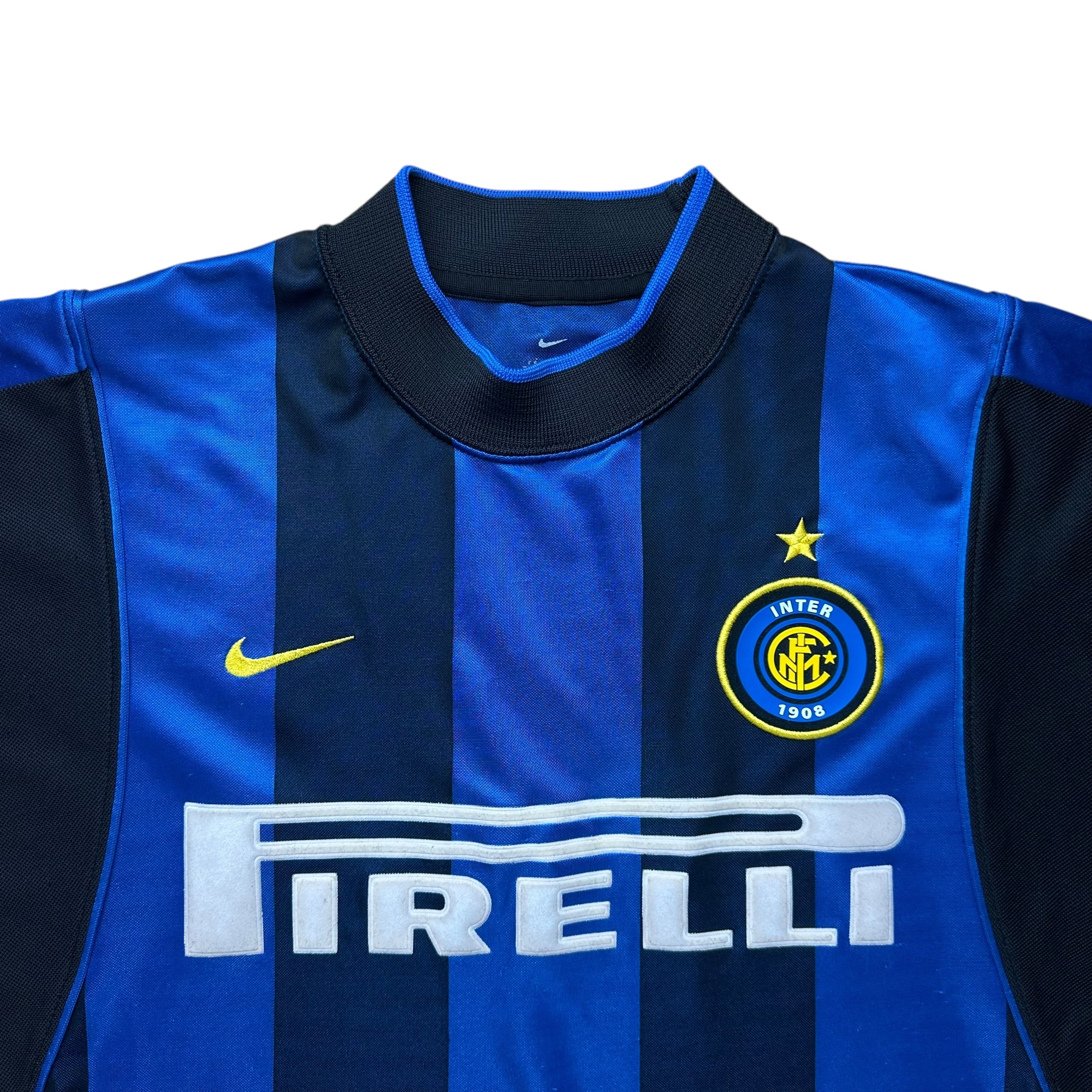Inter Milan 2000-01 Home Shirt (M) Ronaldo #9