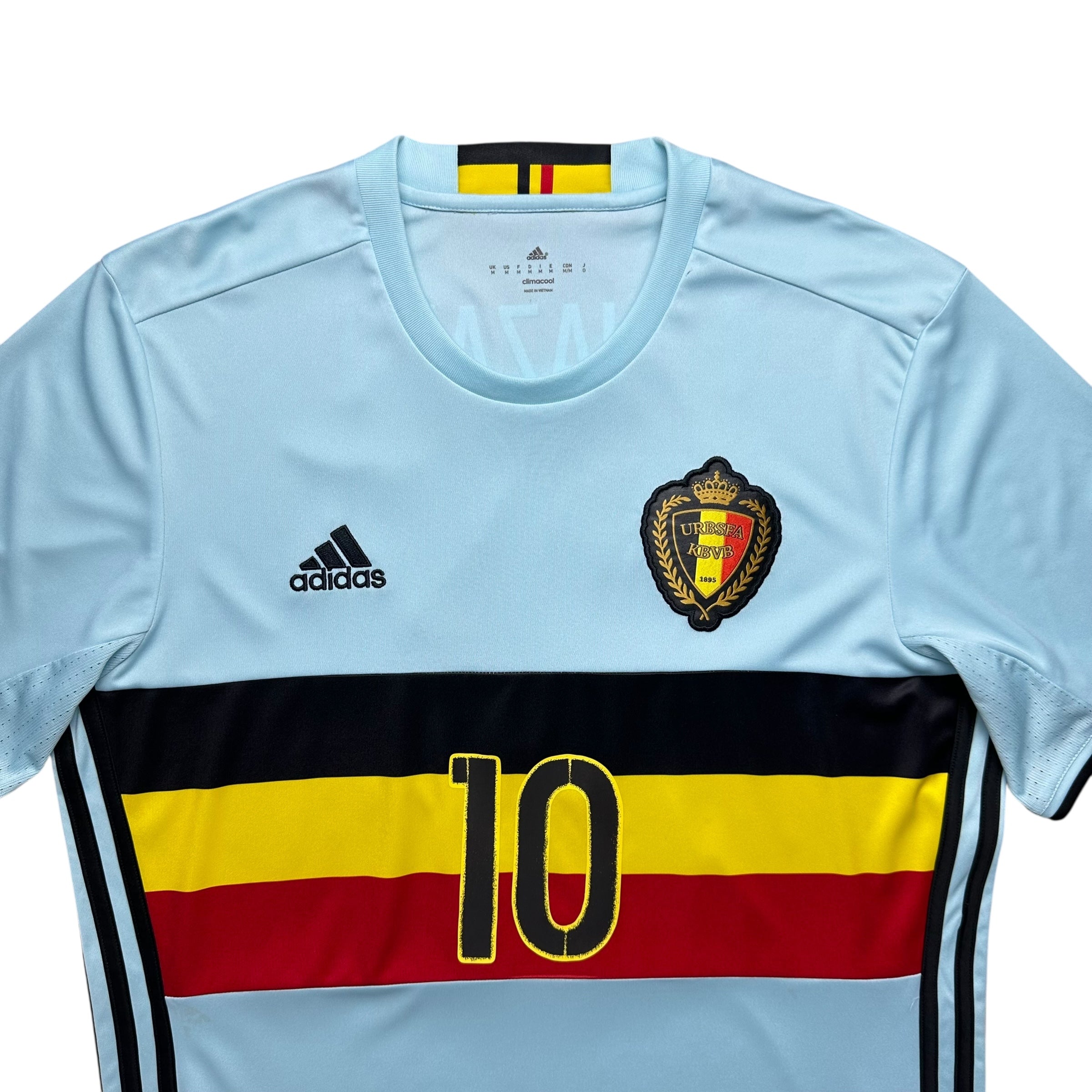 Belgium 2016 Away Shirt (M) E.Hazard #10