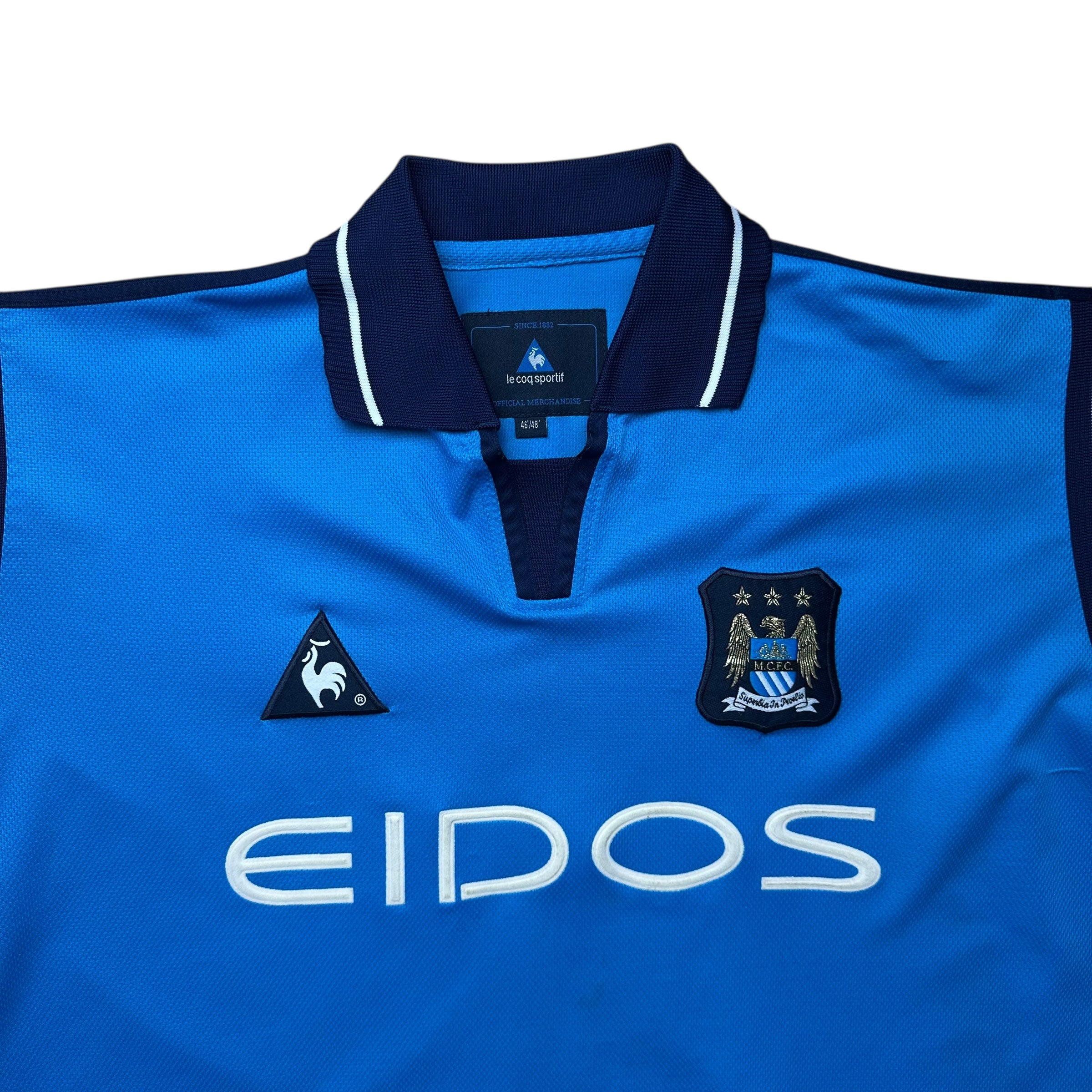 Manchester City 2001-02 Home Shirt (XL) Haaland #15