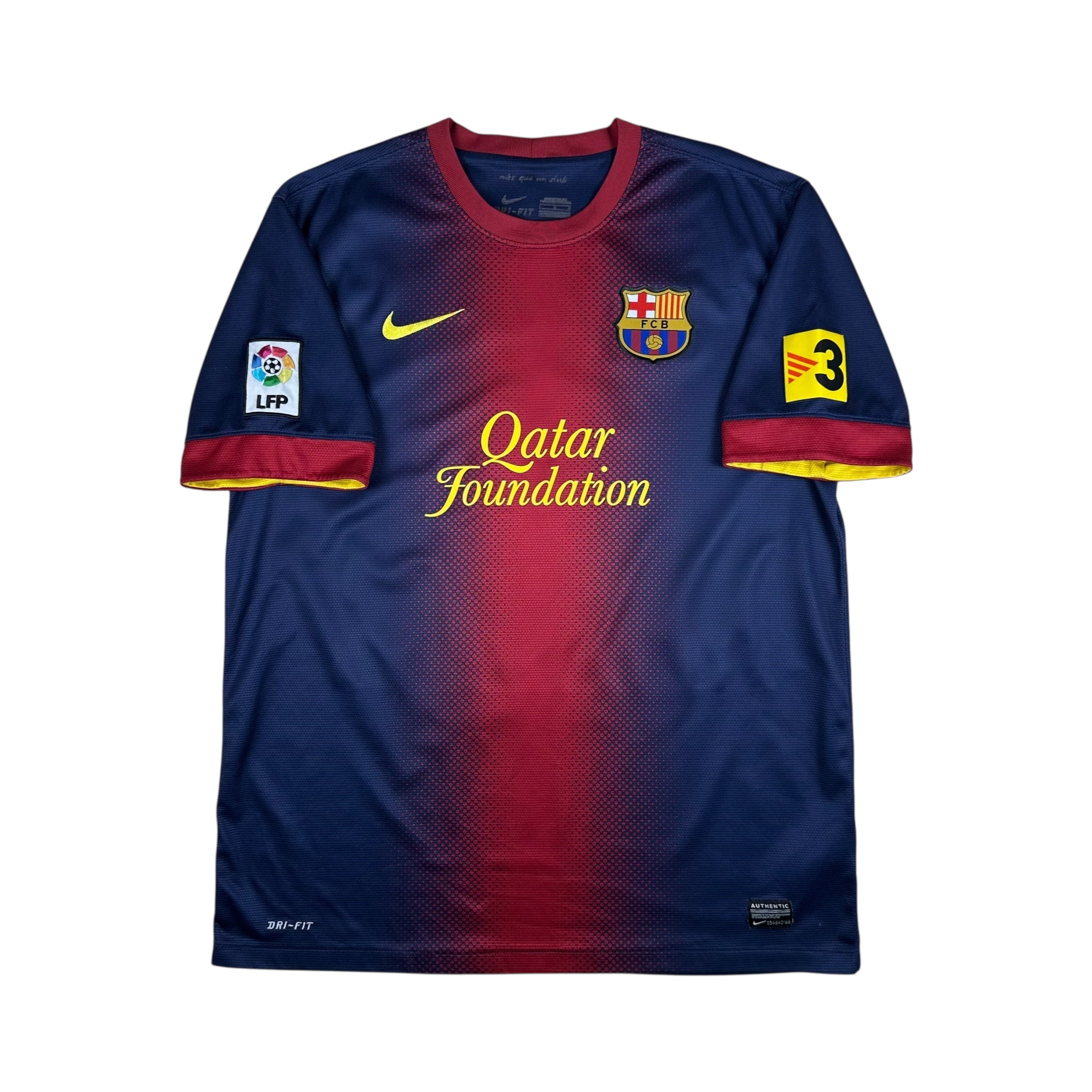 Barcelona 2012-13 Home Shirt (L) Iniesta #8