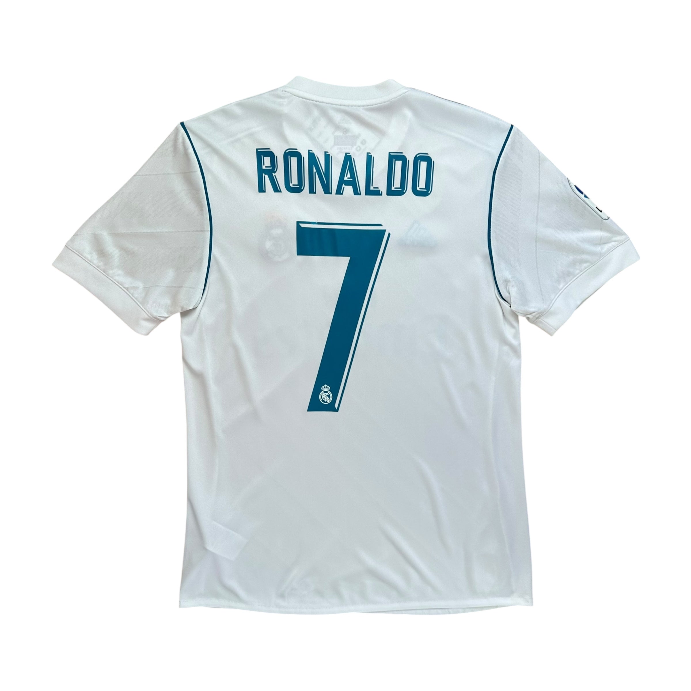 Real Madrid 2017-18 Home Shirt (S) Ronaldo #7