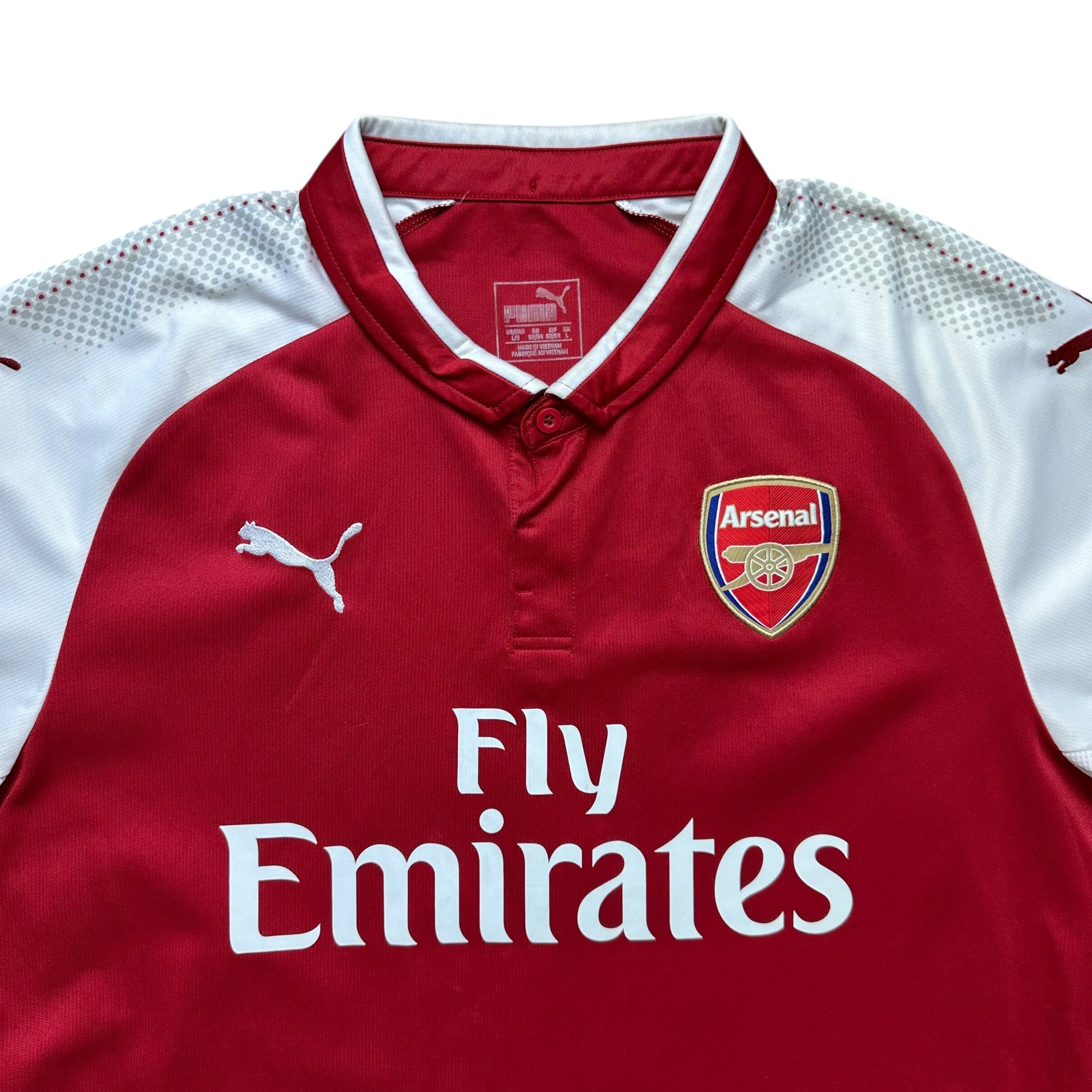 Arsenal 2017-18 Home Shirt (L) S.Cazorla #19