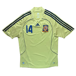 Spain 2008 Away Shirt (M) Alonso #14