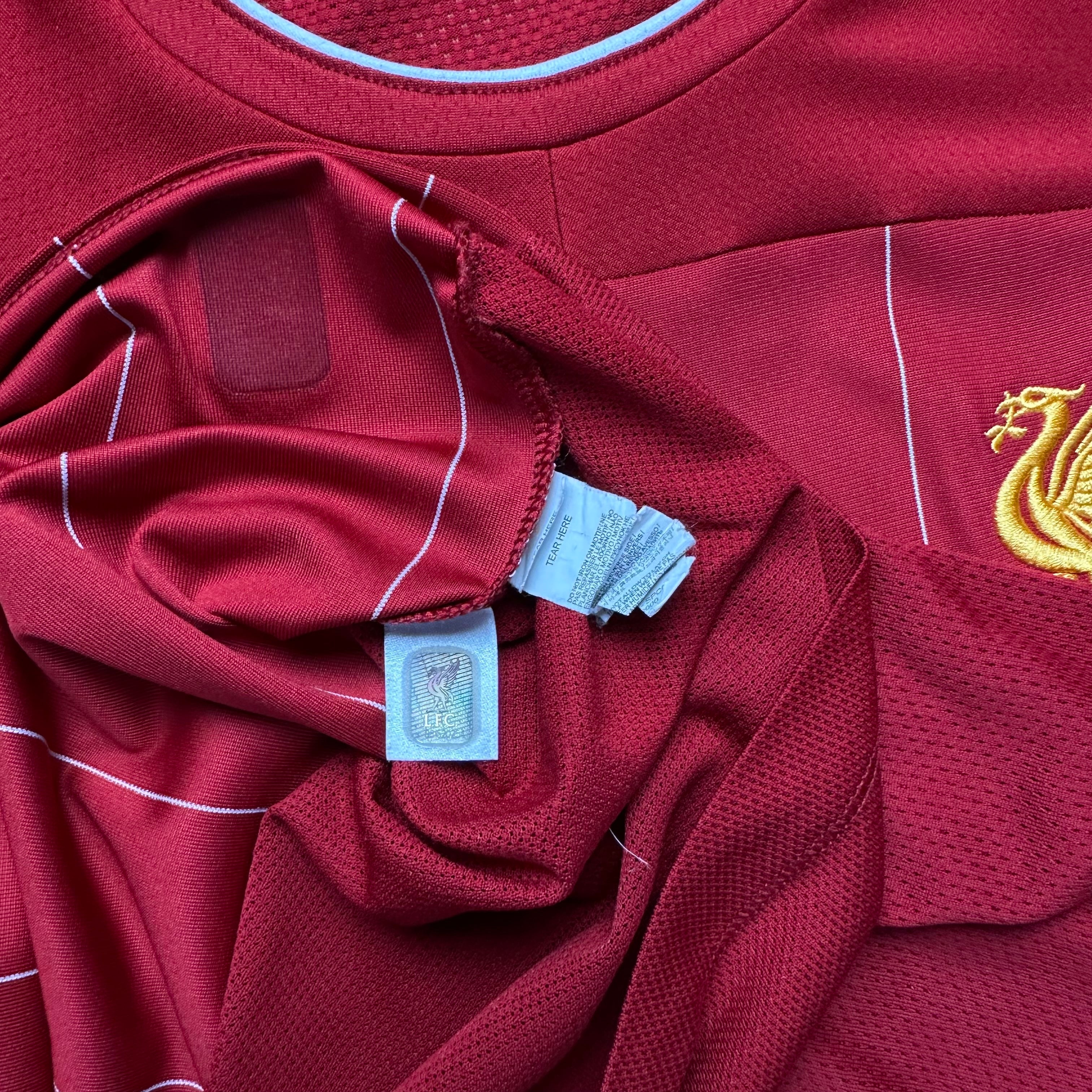 Liverpool 2019-20 Home Shirt “Champions” Stitched (L) M.Salah #11
