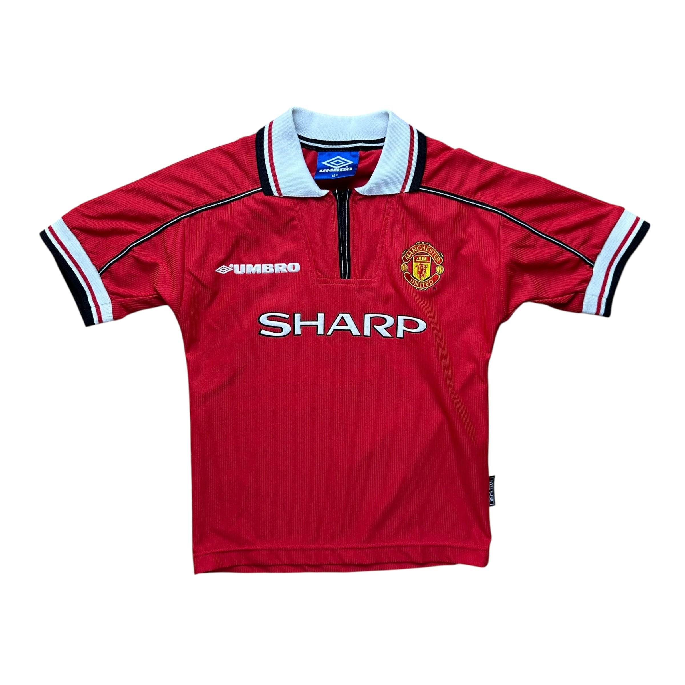 Manchester United 1998-00 Home Shirt (8-9 Years)