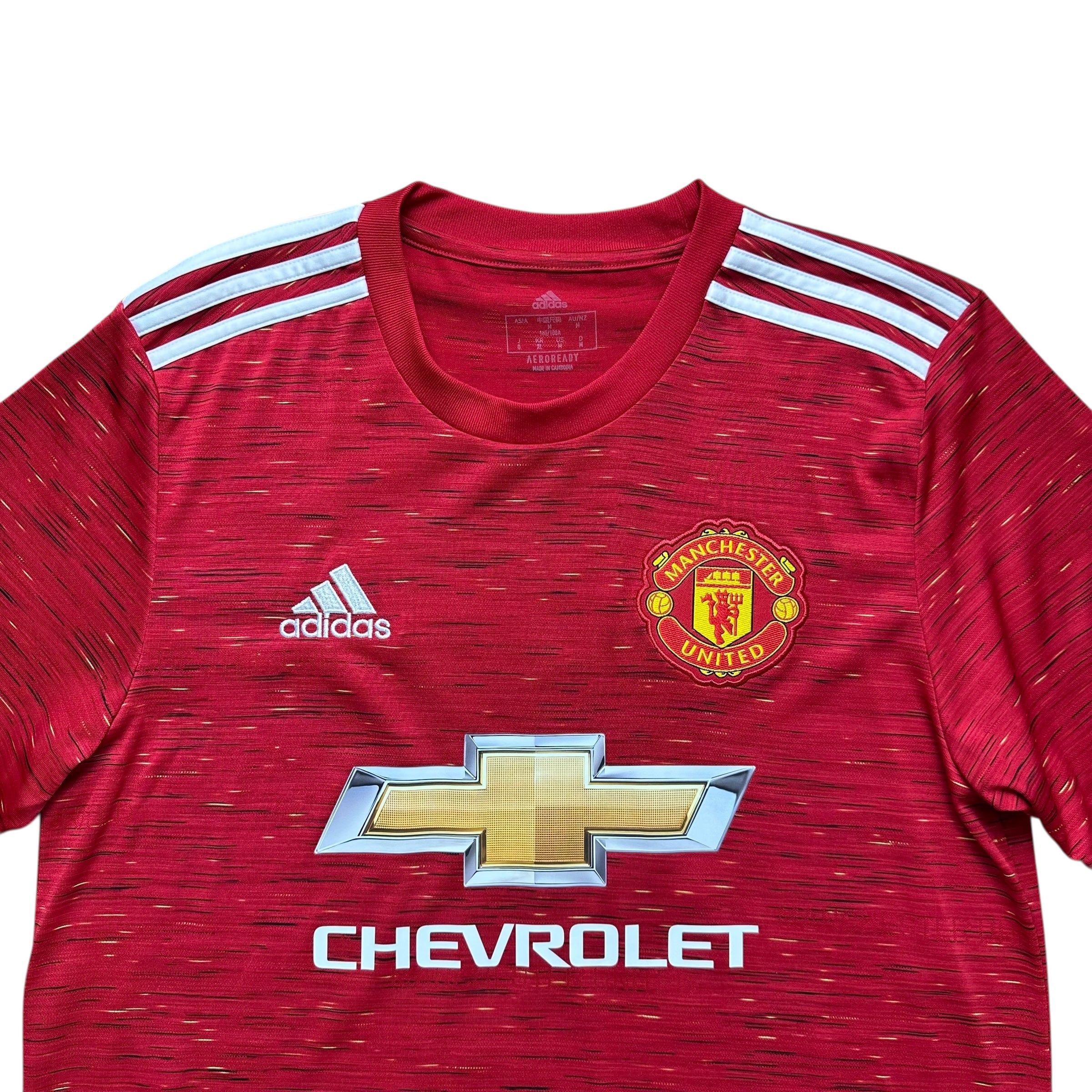 Manchester United 2020-21 Home Shirt (M) B.Fernandes #18