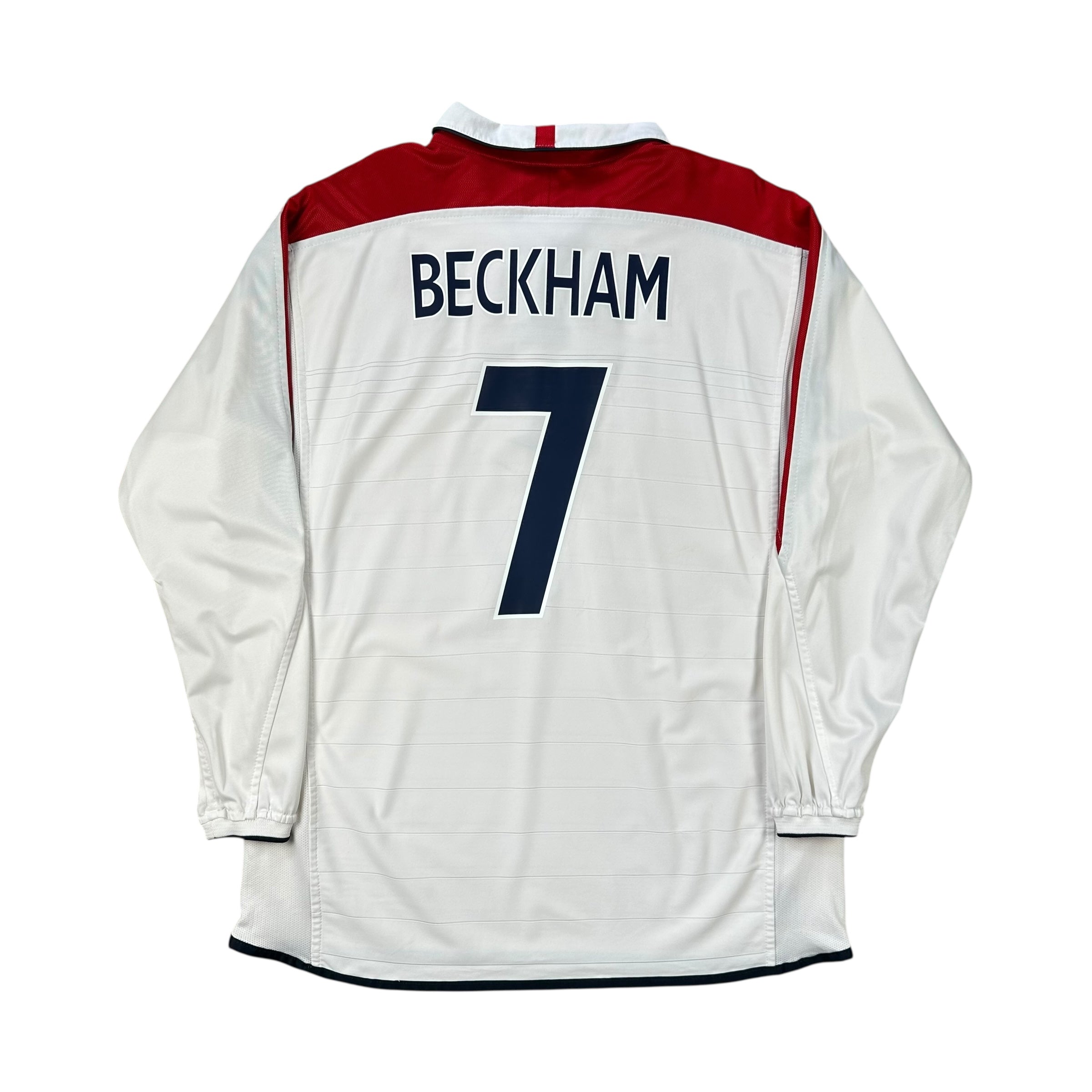 England 2004 Home Shirt (XL) Beckham #7