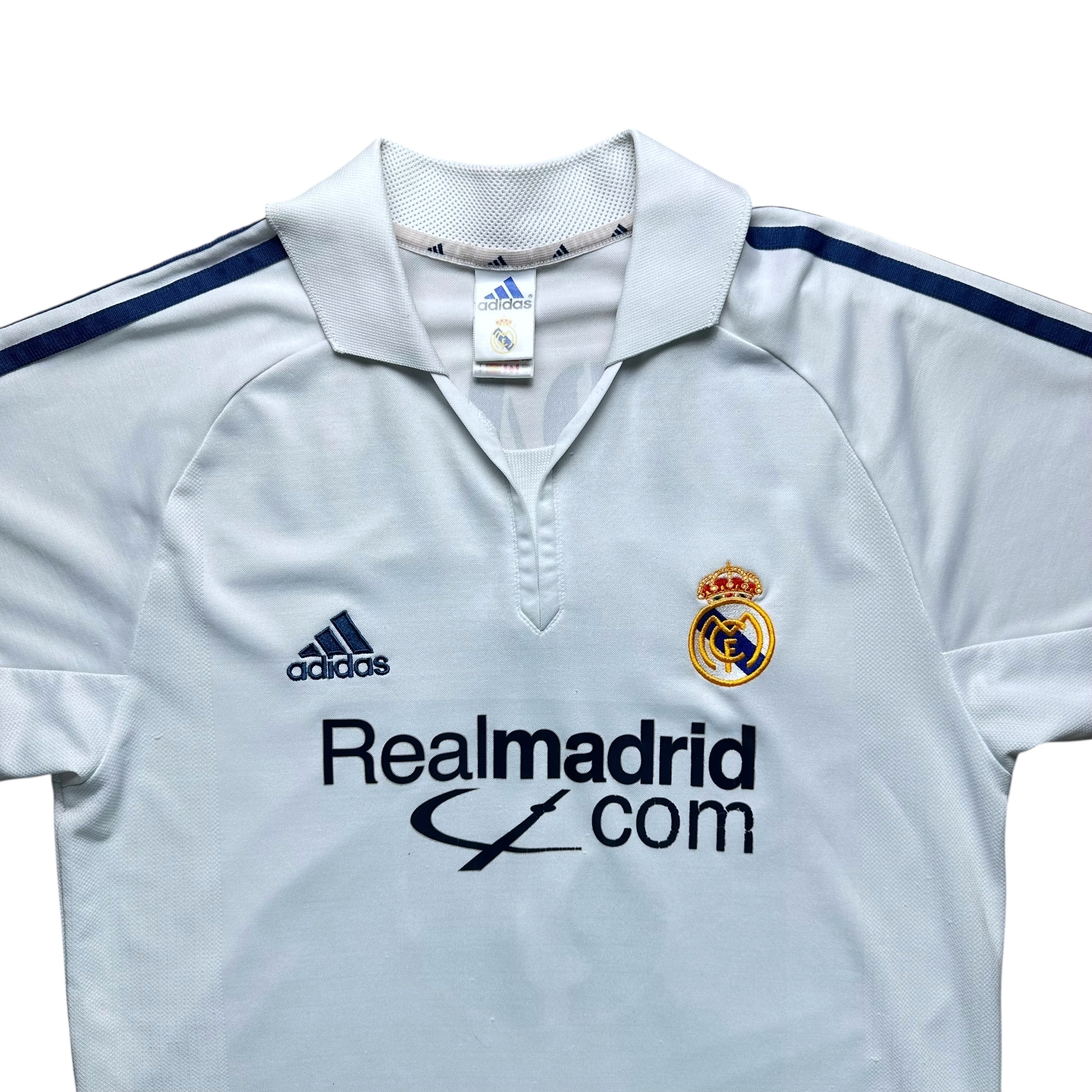 Real Madrid 2001-02 Home Shirt (S) Zidane #5