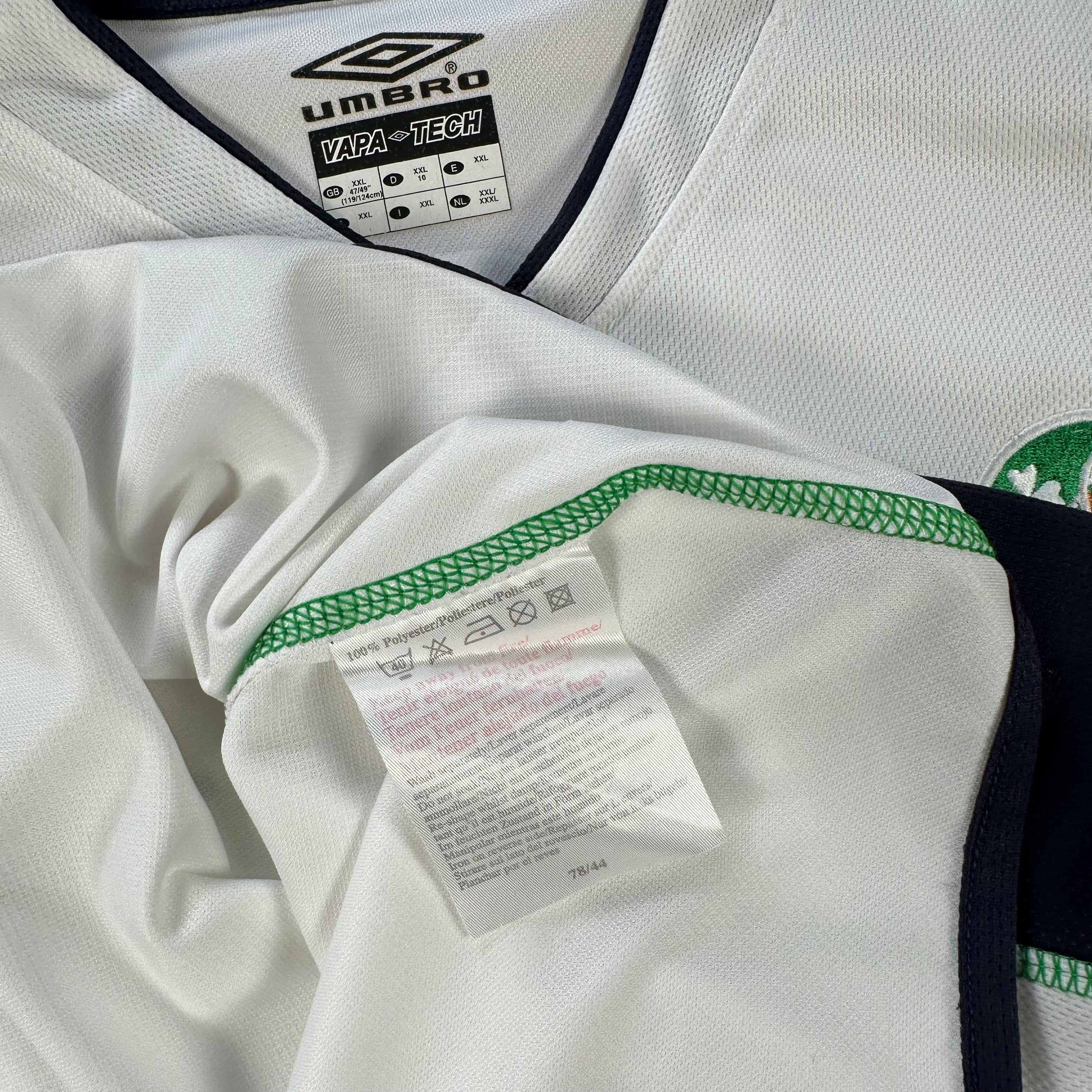 Ireland 2002 Away Shirt (XXL) Keane #10