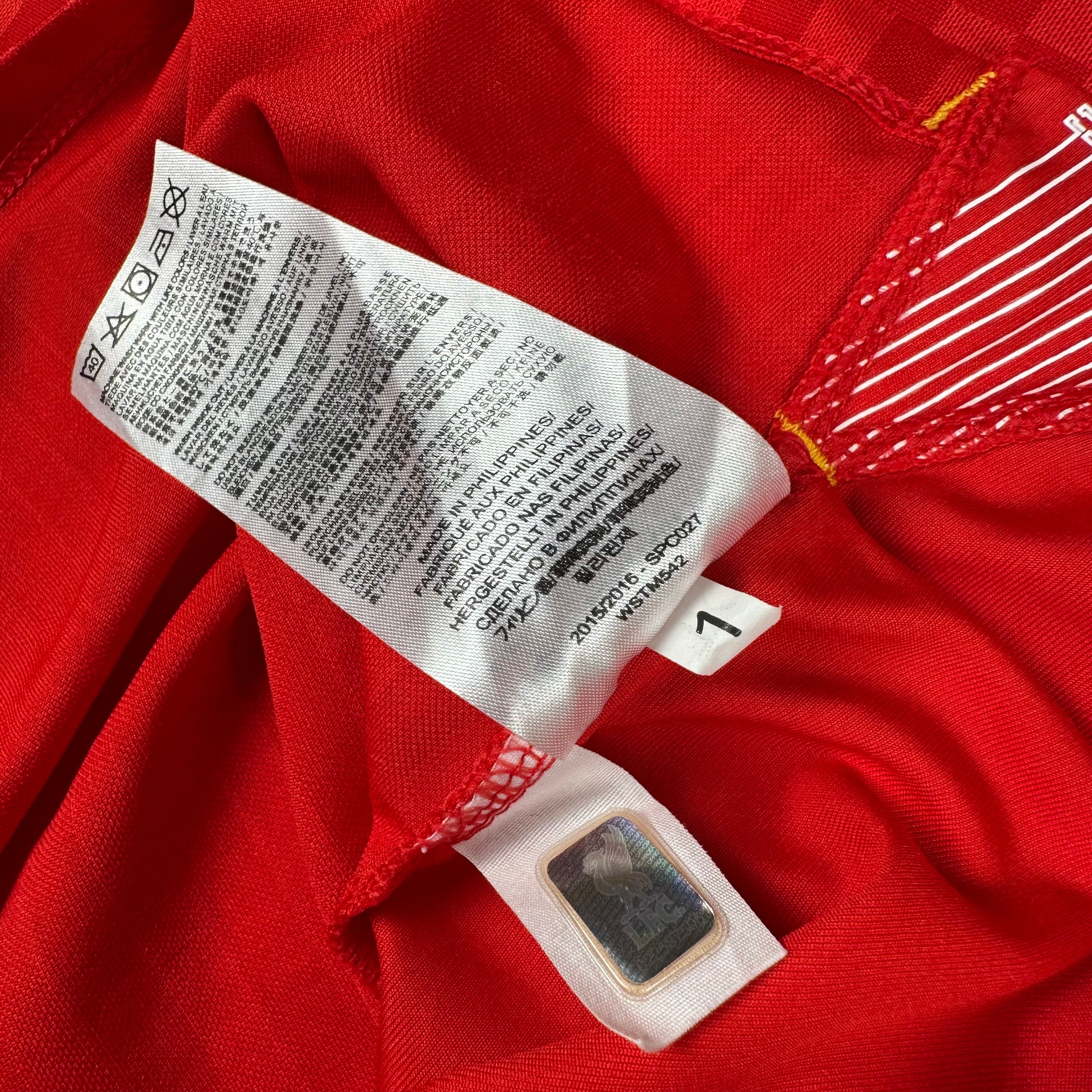 Liverpool 2015-16 Home Shirt (XL) Coutinho #10