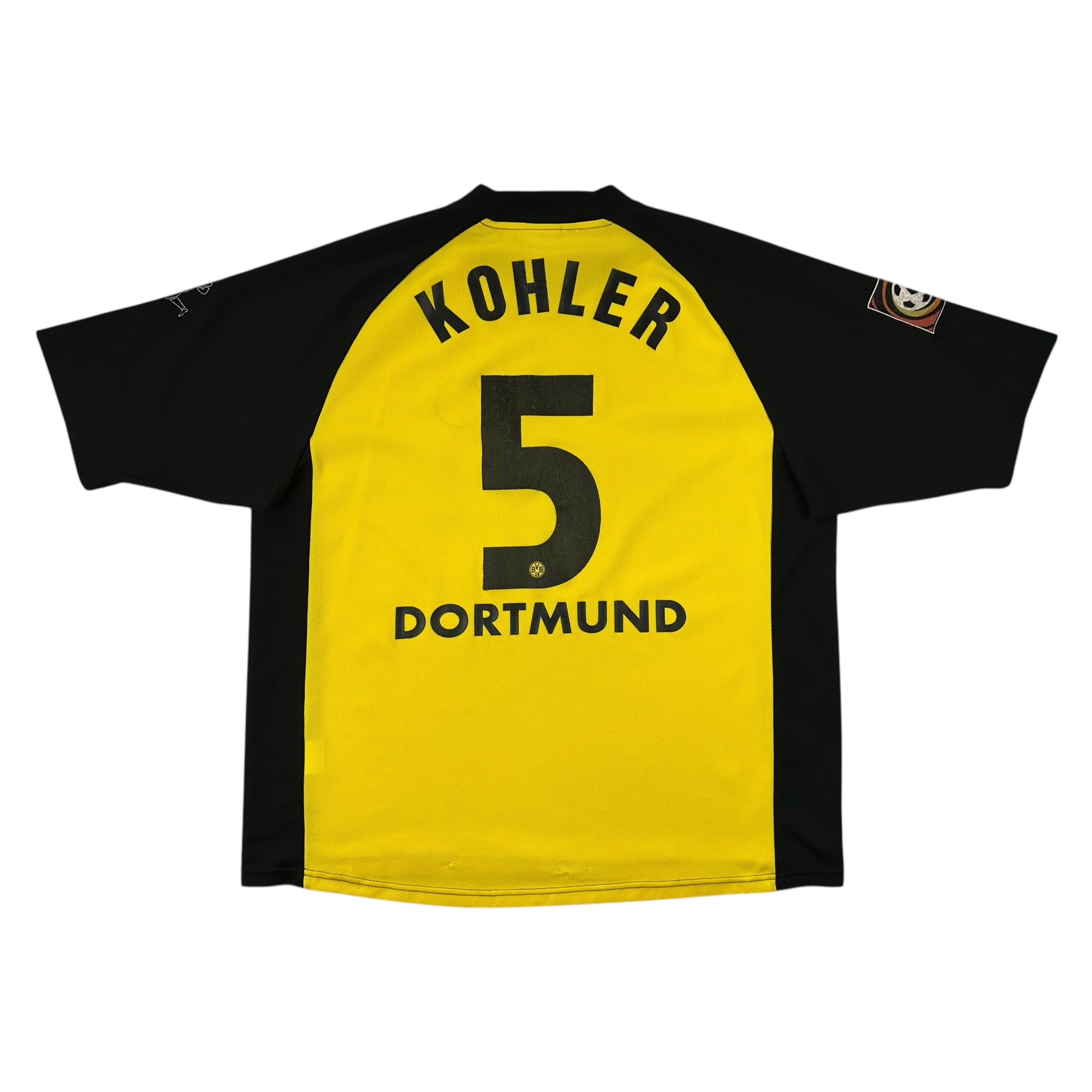Borussia Dortmund 2001-02 Home Shirt (XXL) Kohler #5
