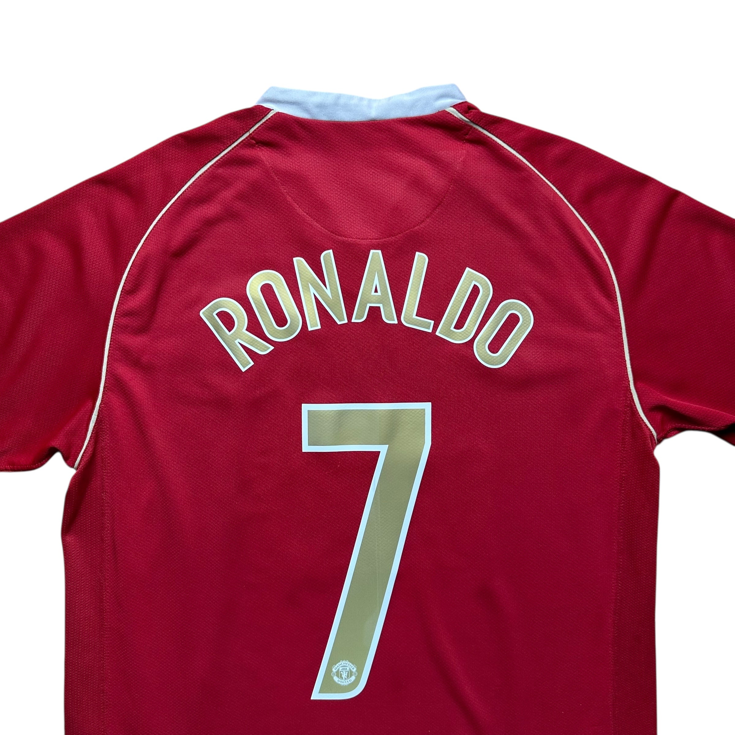 Manchester United 2006-07 Home Shirt (M) Ronaldo #7