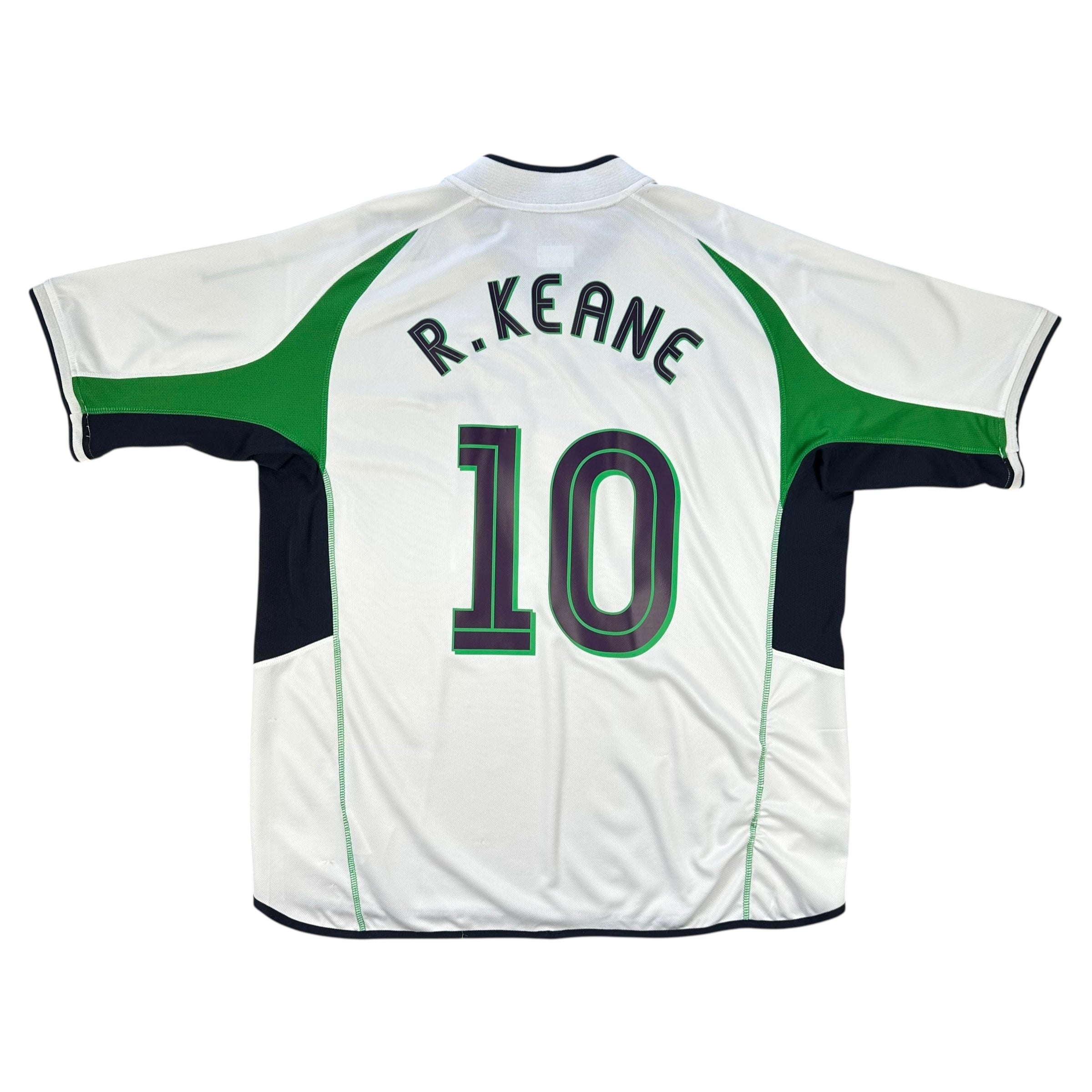 Ireland 2002 Away Shirt (XXL) Keane #10