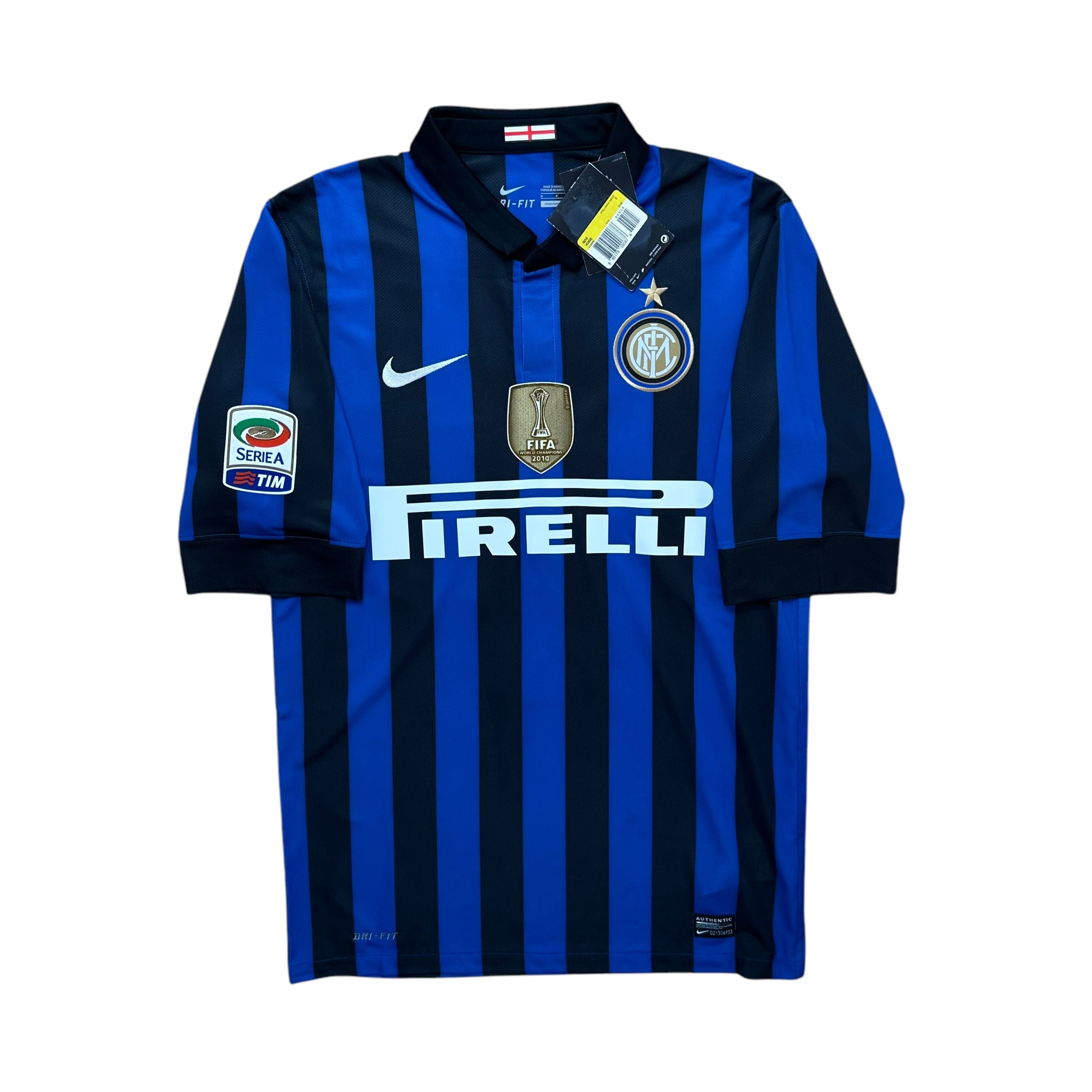 Inter Milan 2011-12 Home Shirt (S) Forlan #9 BNWT