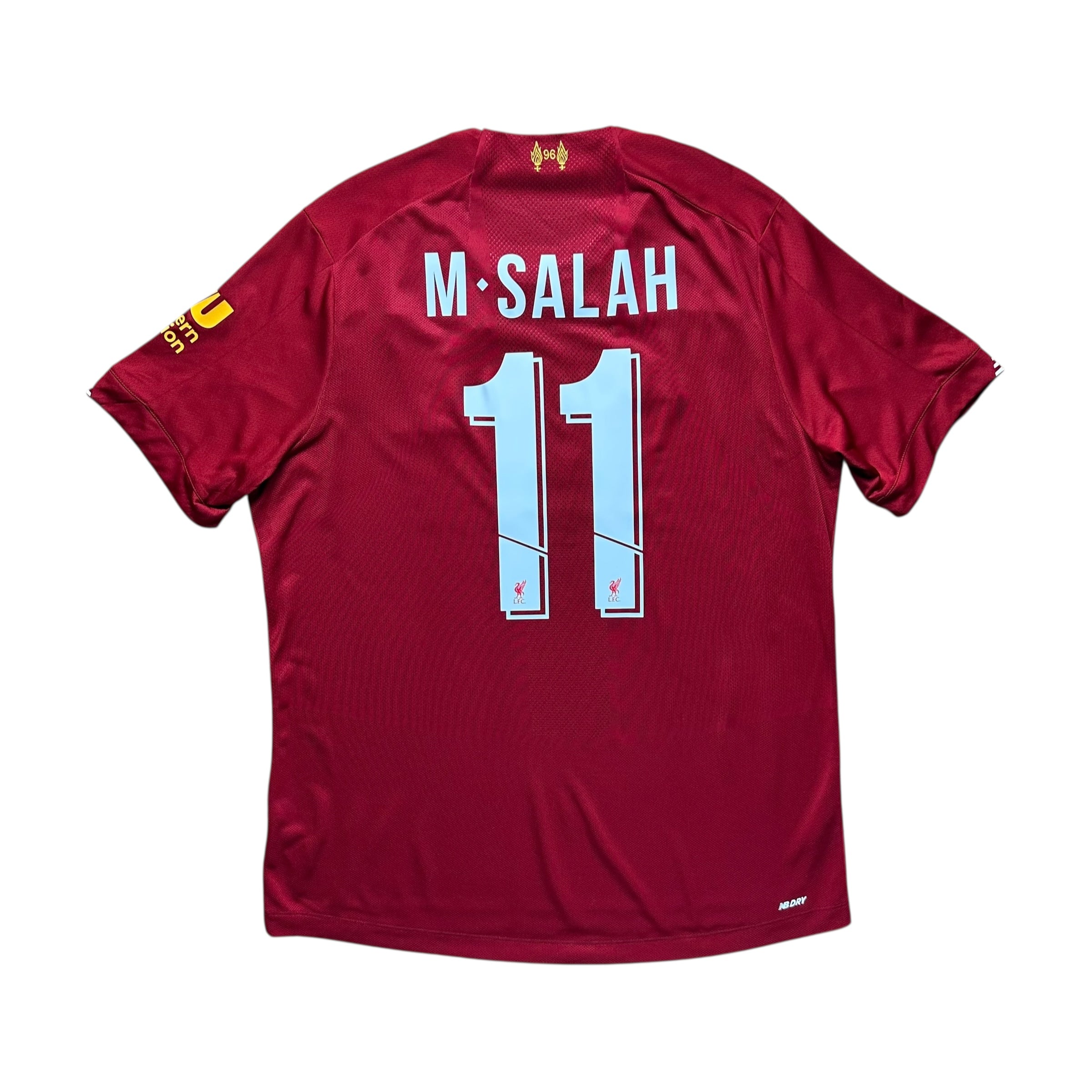Liverpool 2019-20 Home Shirt “Champions” Stitched (L) M.Salah #11