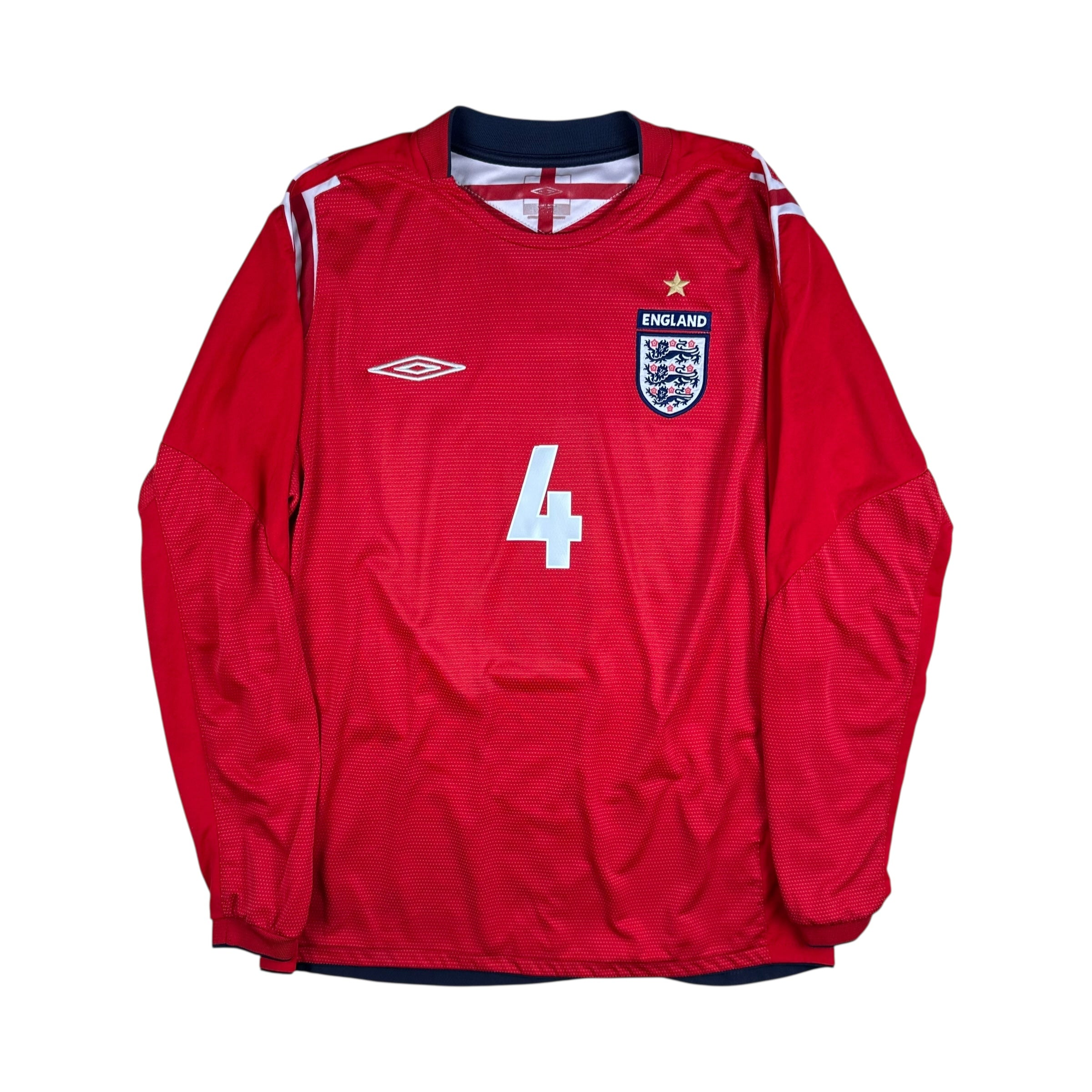 England 2004 Away Shirt (M) Gerrard #4