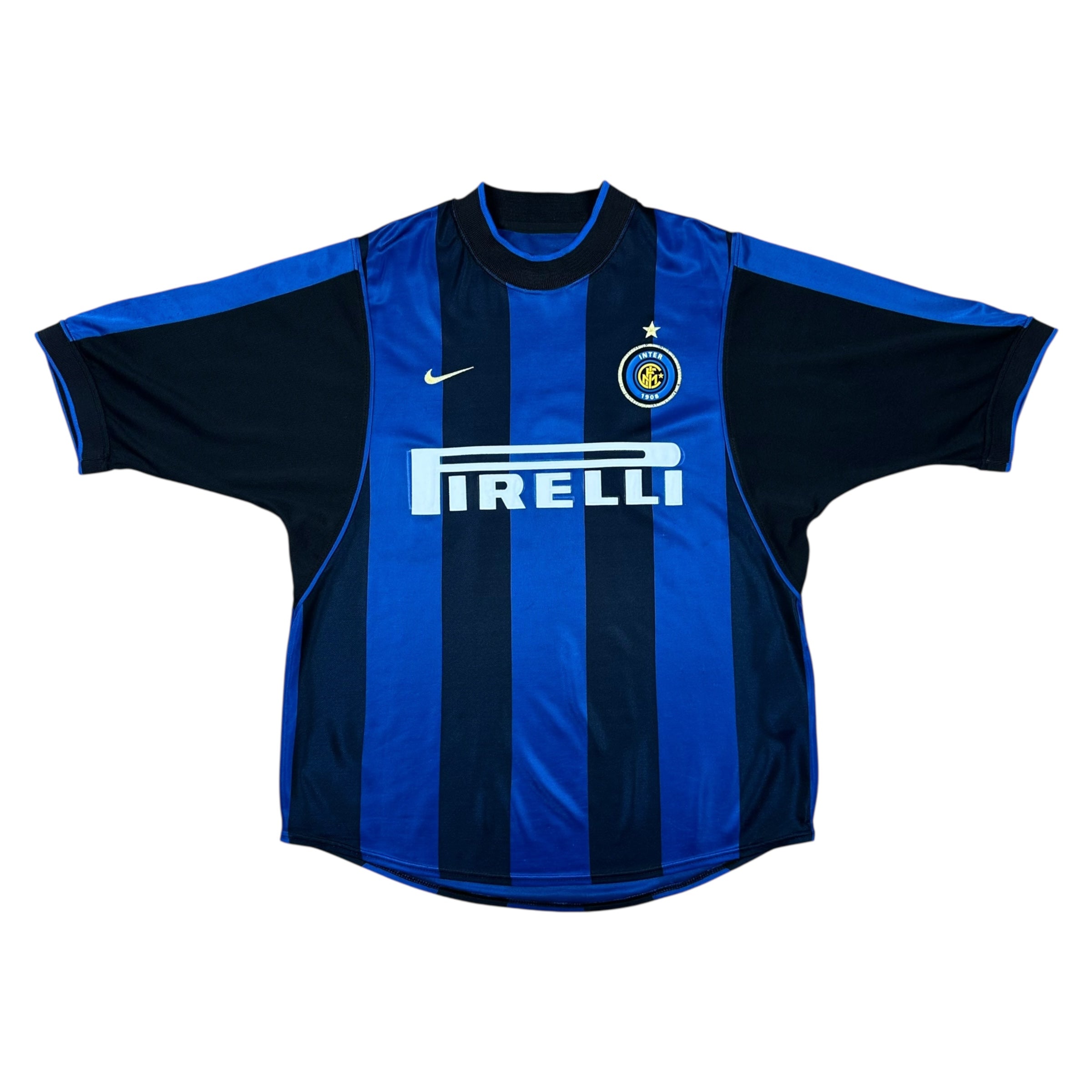 Inter Milan 2000-01 Home Shirt (M) Ronaldo #9