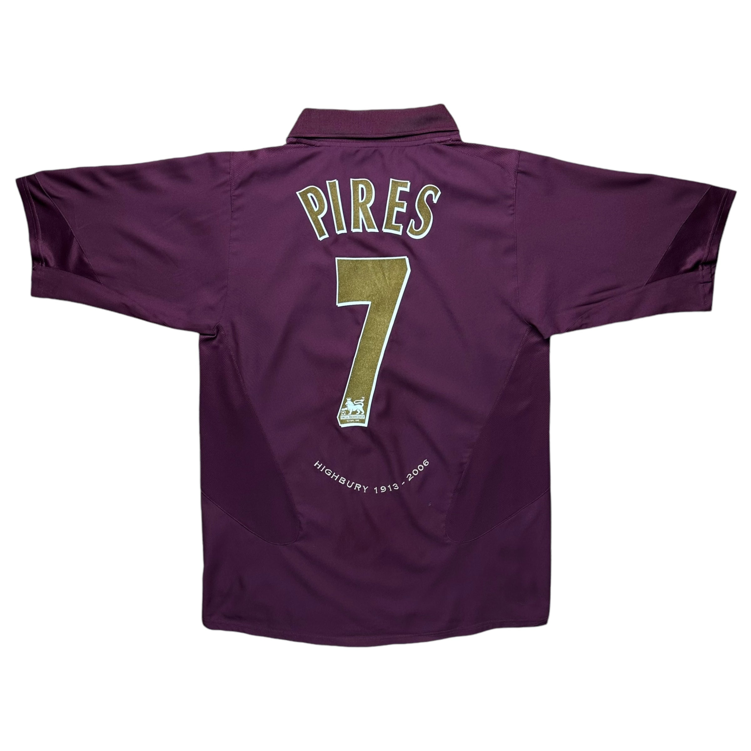 Arsenal 2005-06 Home Shirt (M) Pires #7