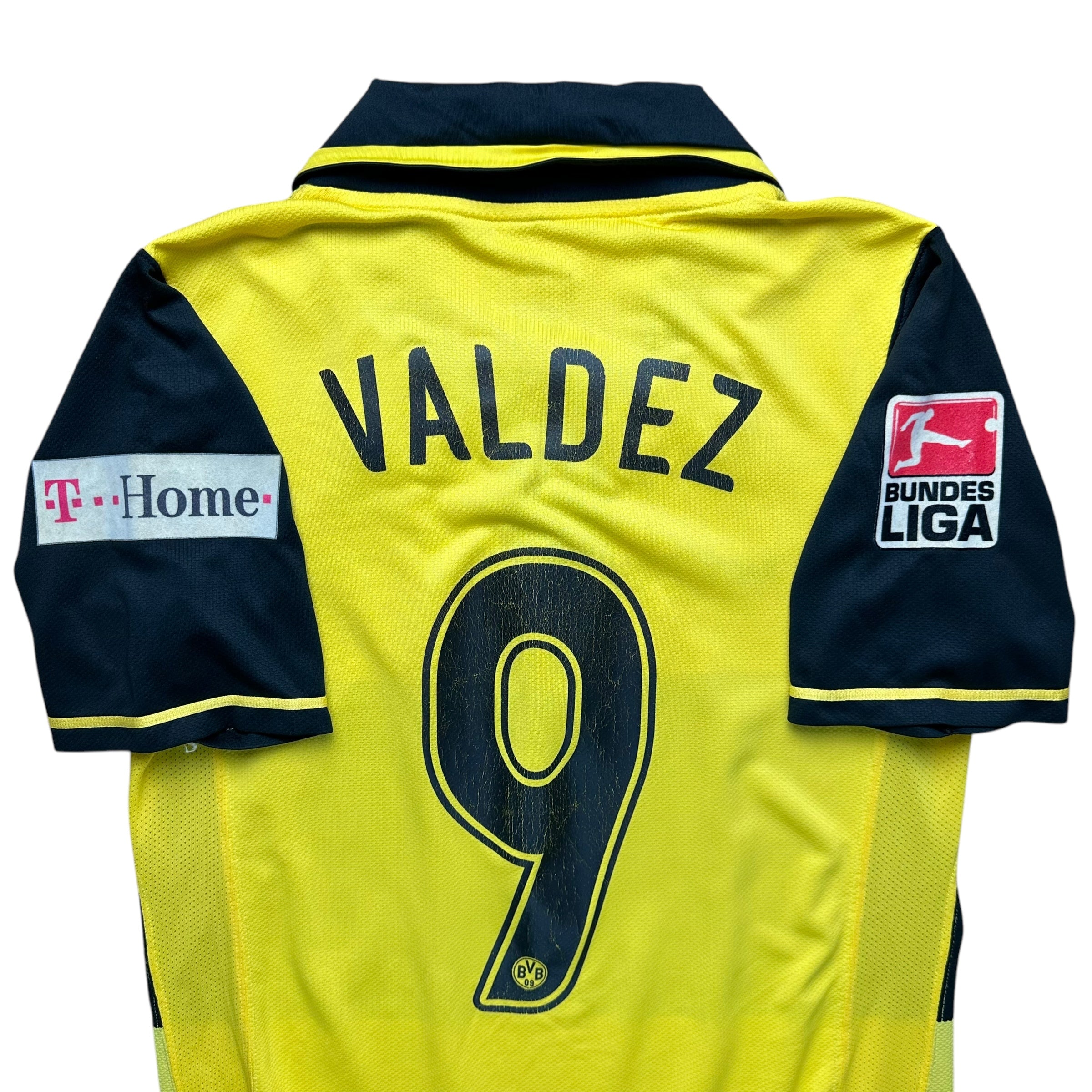 Borussia Dortmund 2007-08 Home Shirt (S) Valdez #9