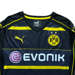 Borussia Dortmund 2016-17 L/S Away Shirt (S) Aubameyang #17