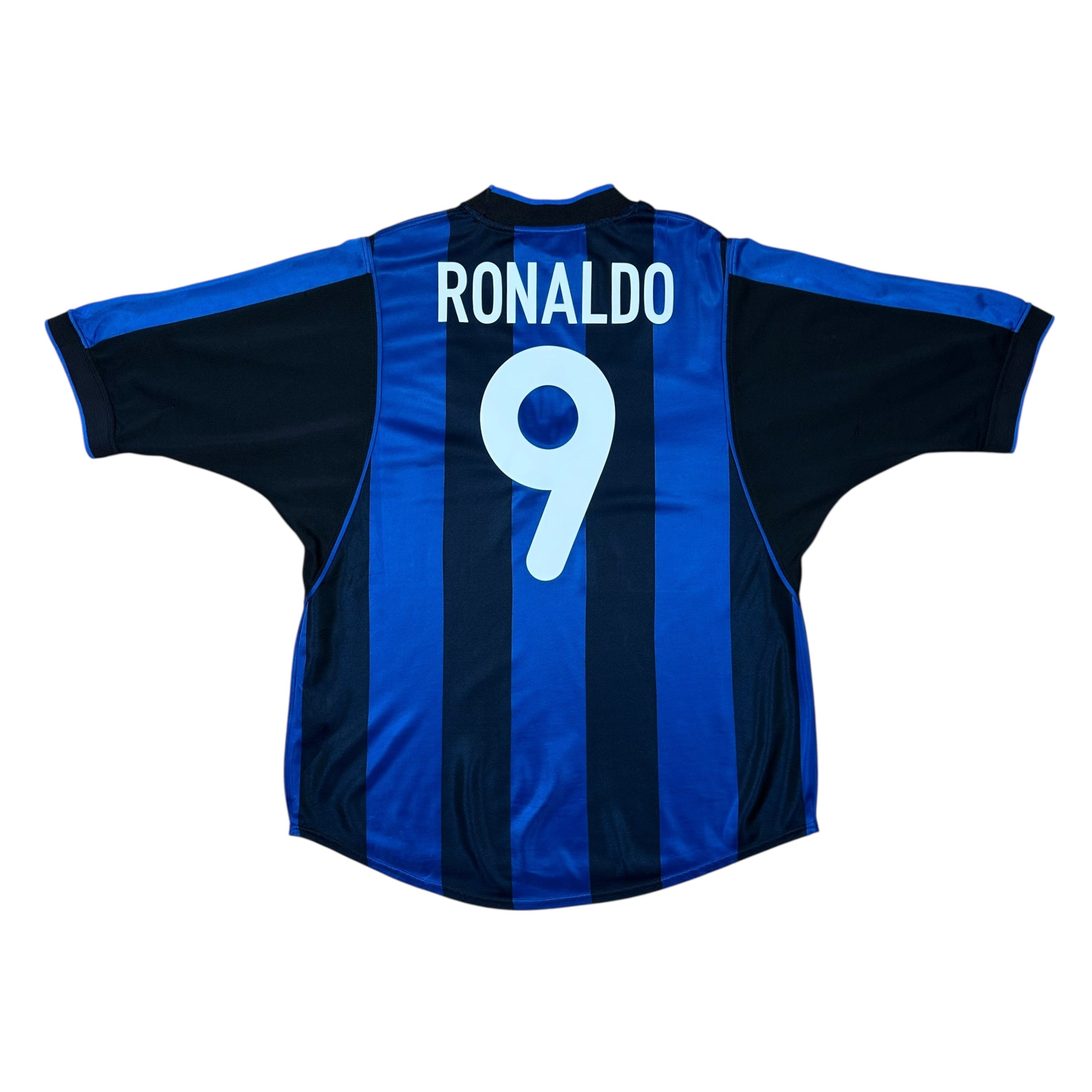 Inter Milan 2000-01 Home Shirt (M) Ronaldo #9